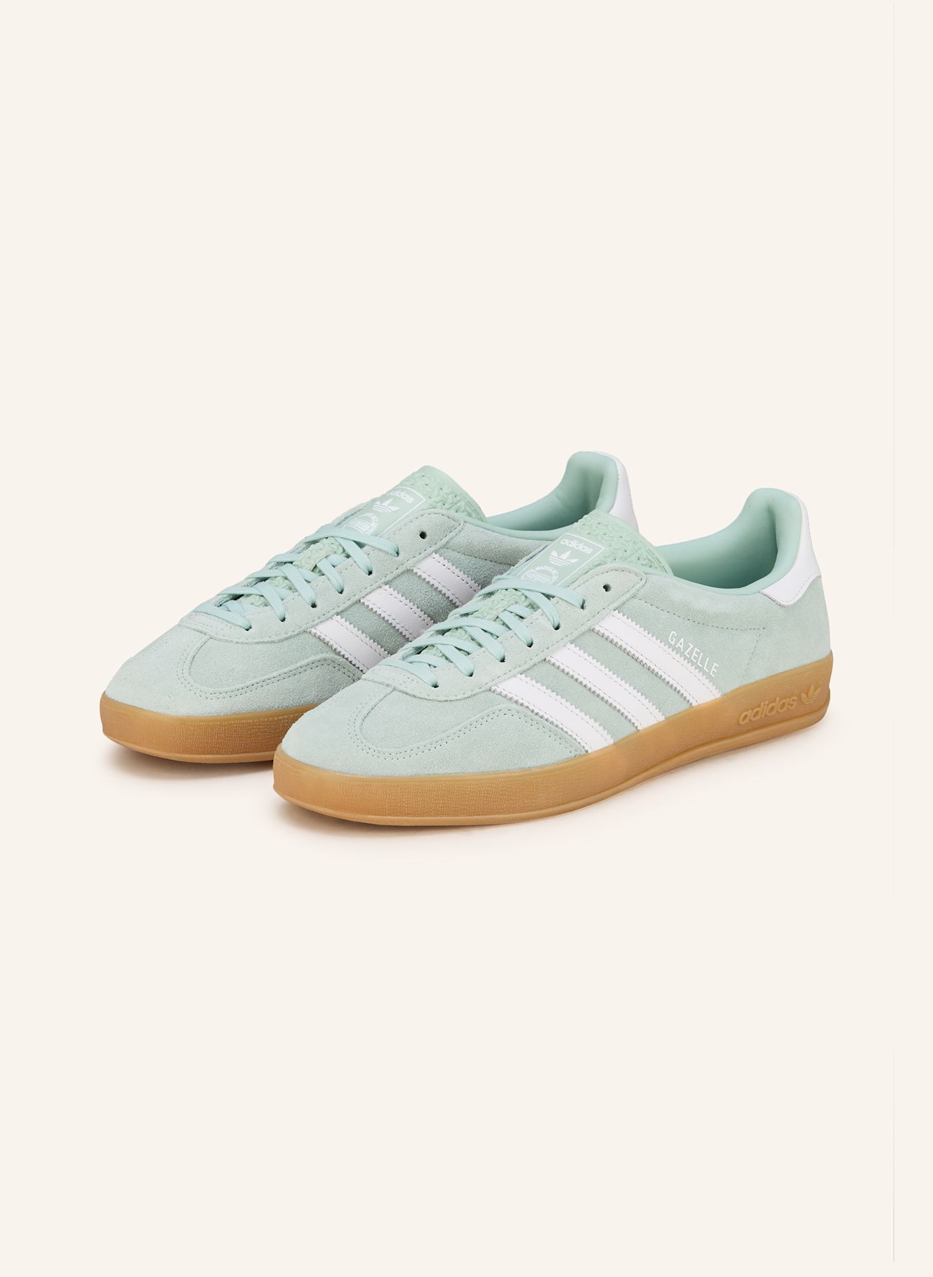 adidas Originals Sneaker GAZELLE INDOOR: MINT/ WEISS