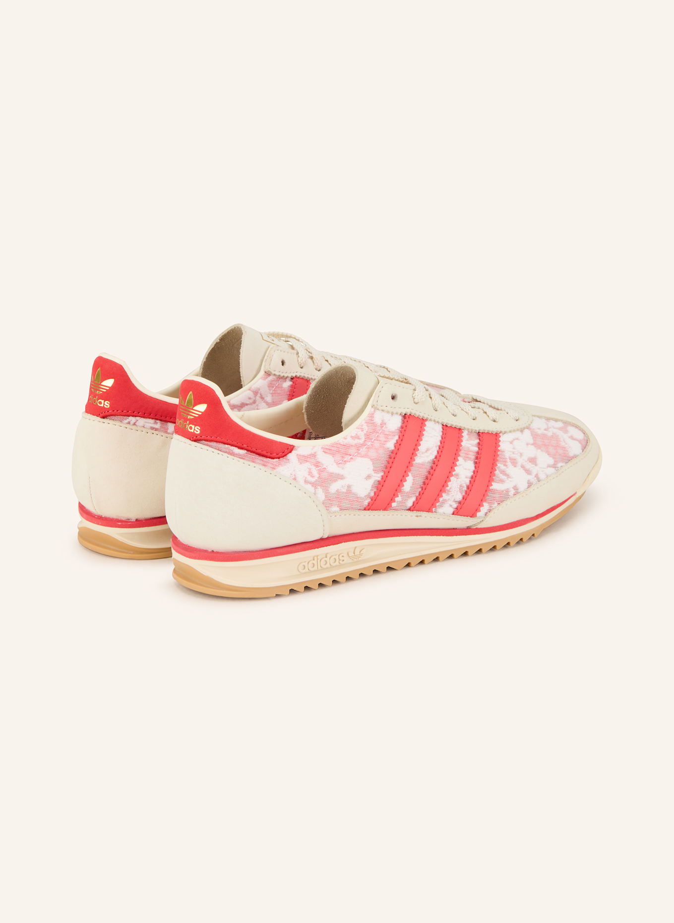 adidas Originals Sneaker SL 72 OG X LIBERTY LONDON: CREME/ ROT