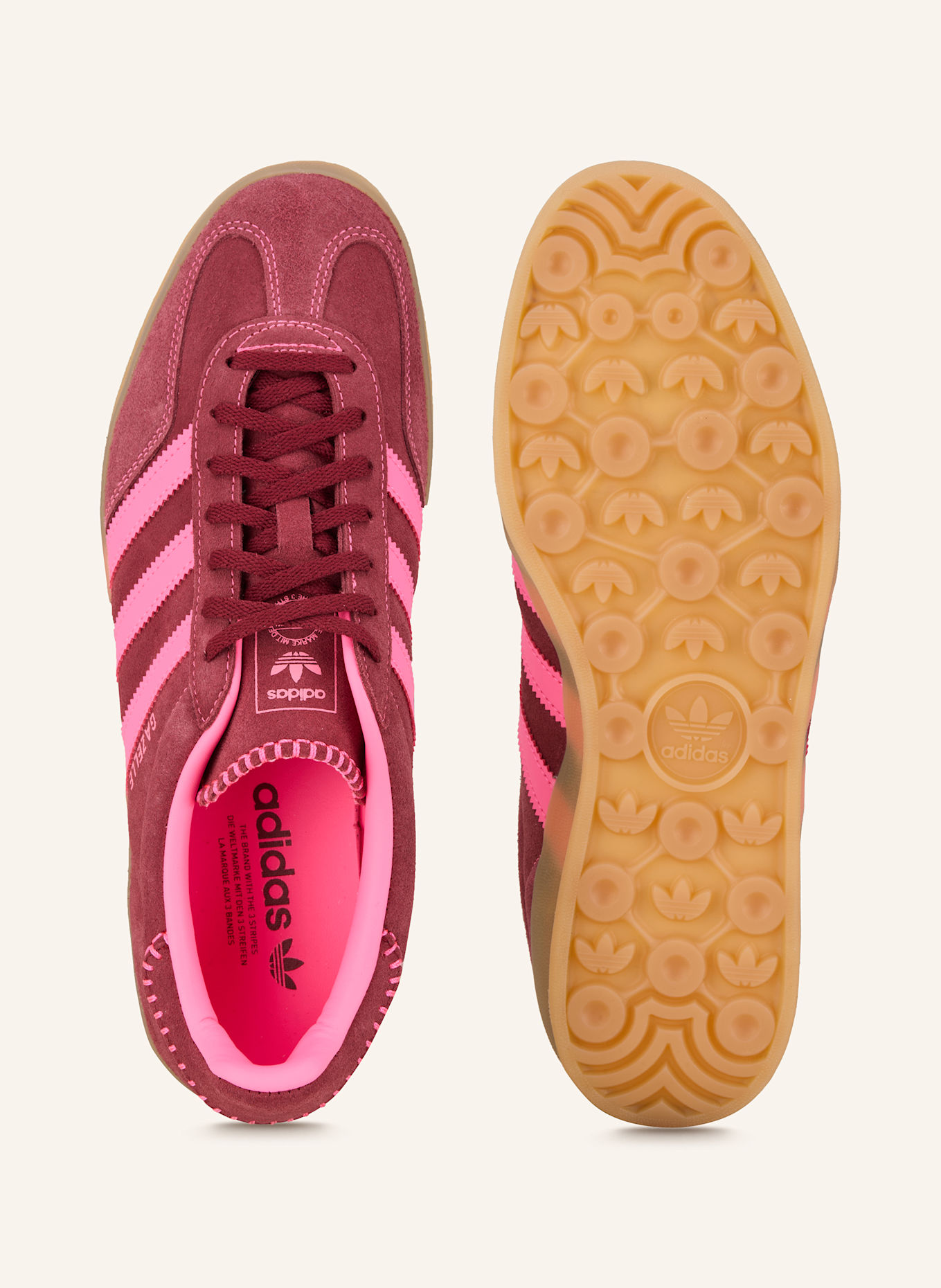 adidas Originals Sneaker GAZELLE INDOOR: FUCHSIA/ NEONROSA