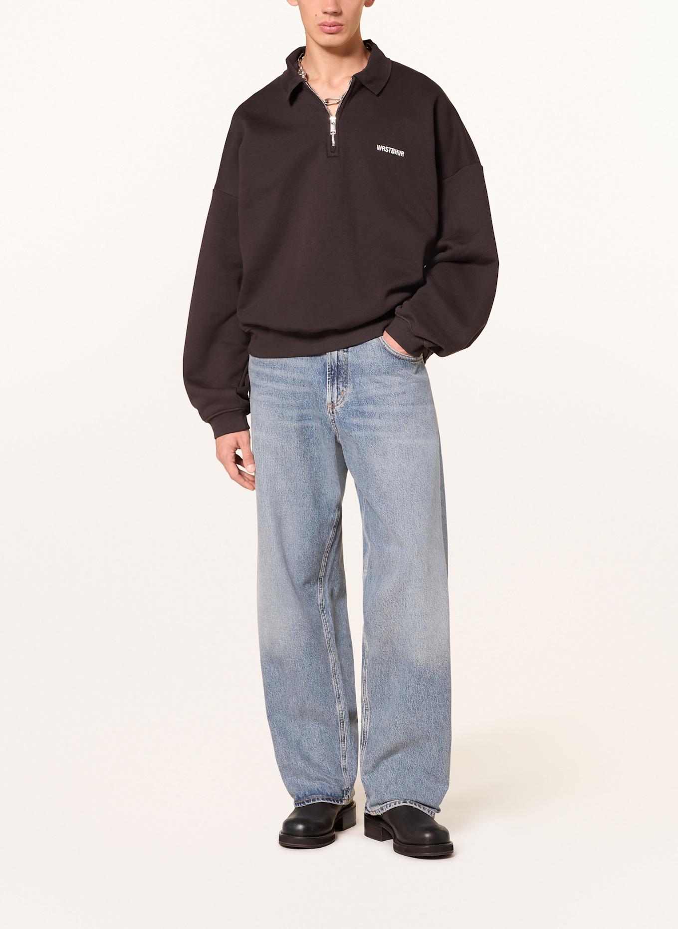 WRSTBHVR Sweat-Troyer FADI: SCHWARZ