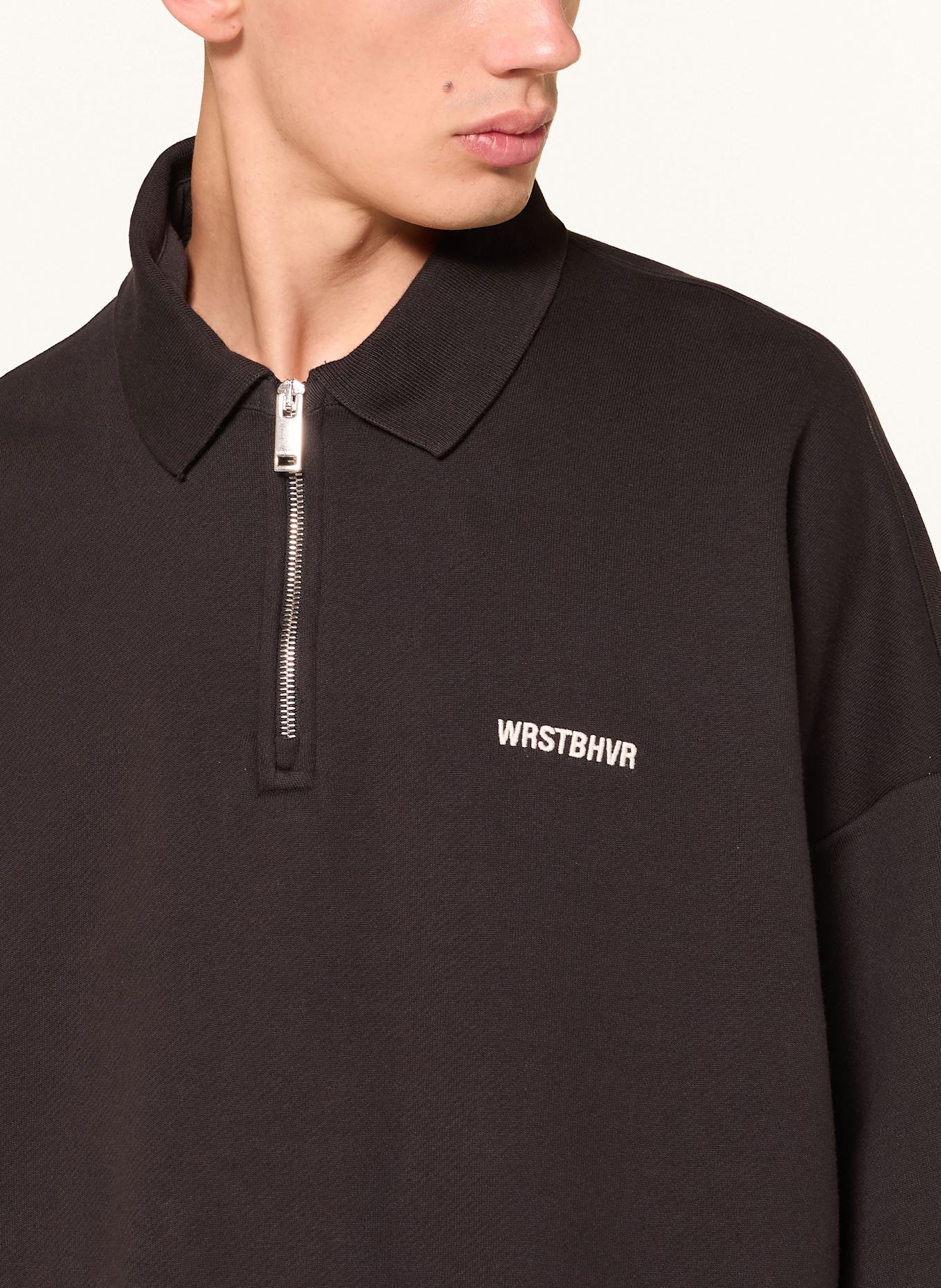 WRSTBHVR Sweat-Troyer FADI: SCHWARZ