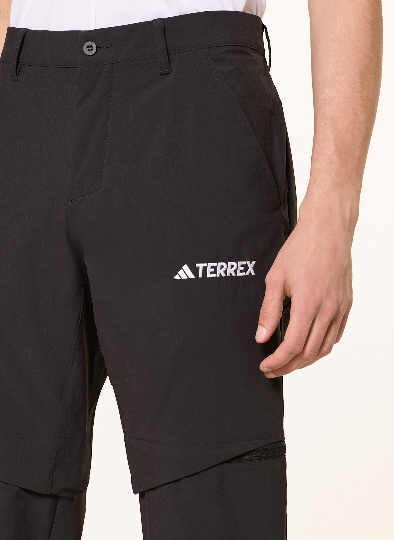 adidas TERREX Zipp-off-Hose MULTI: SCHWARZ