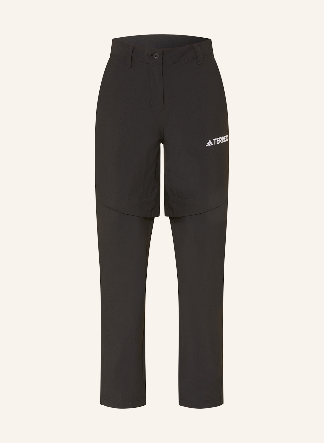 adidas TERREX Zipp-off-Hose MULTI: SCHWARZ