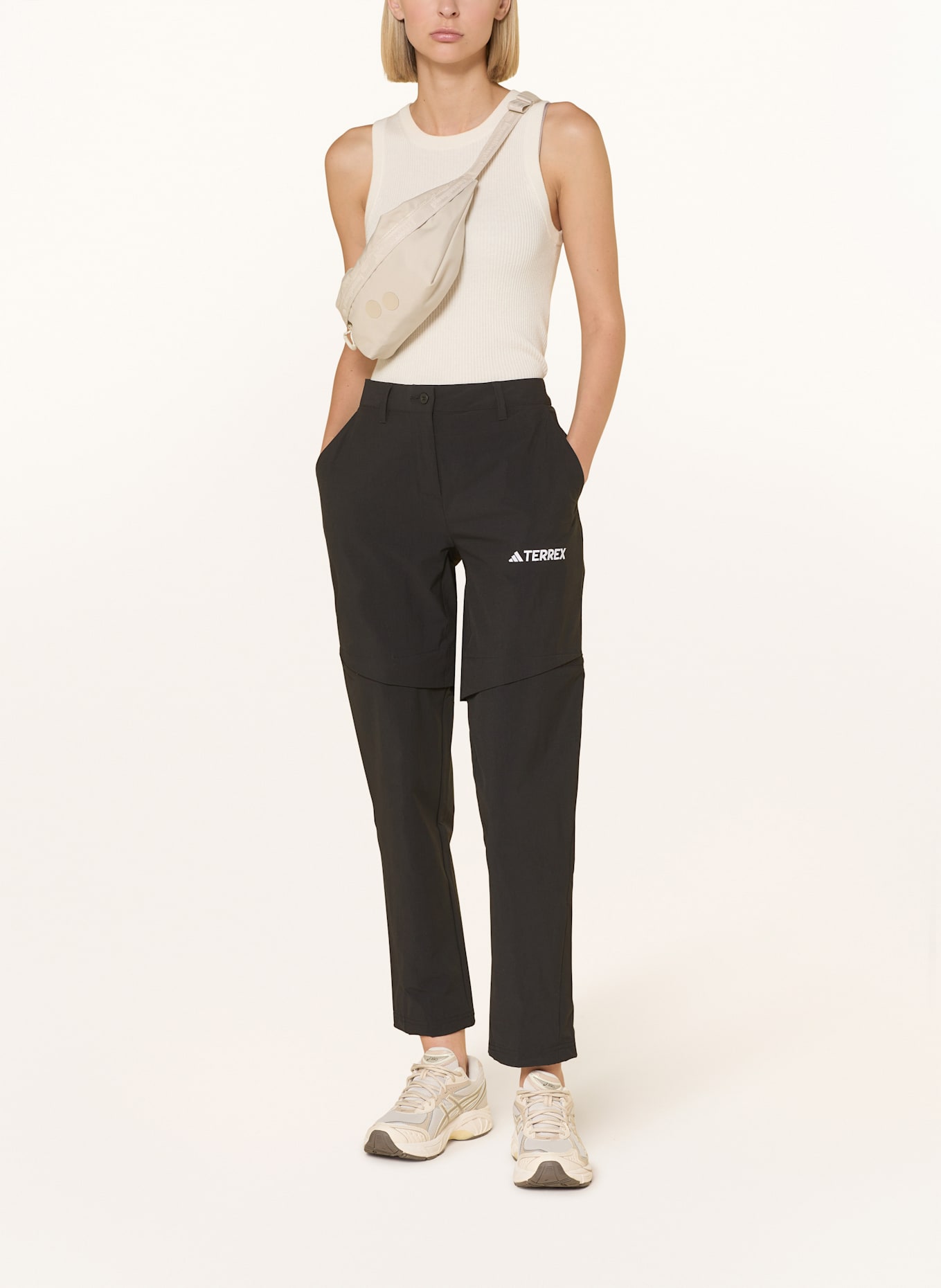 adidas TERREX Zipp-off-Hose MULTI: SCHWARZ