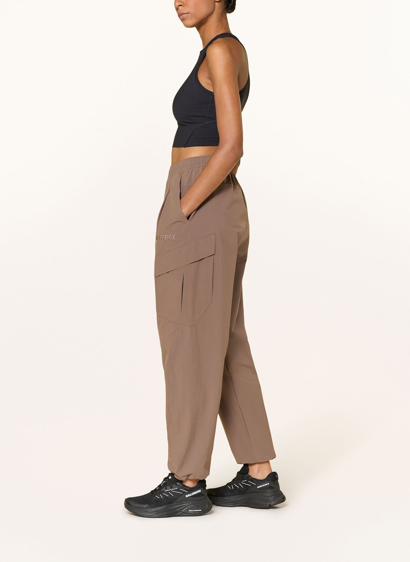 adidas TERREX Trekkinghose TERREX XPLORIC: DUNKELBRAUN