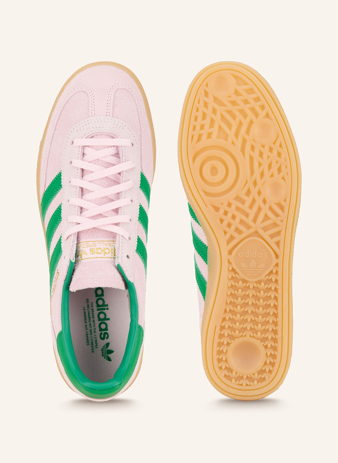 adidas Originals Sneaker HANDBALL SPEZIAL: HELLROSA/ GRÜN