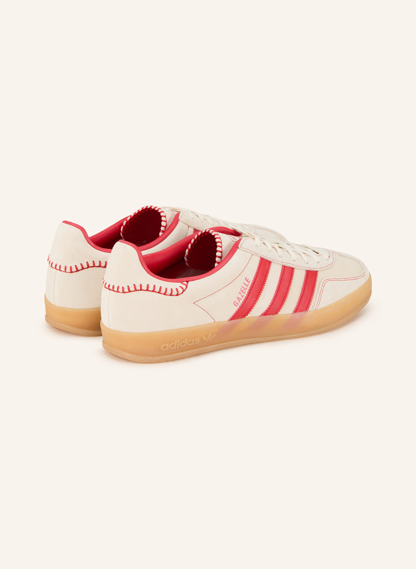 adidas Originals Sneaker GAZELLE INDOOR: CREME/ ROT
