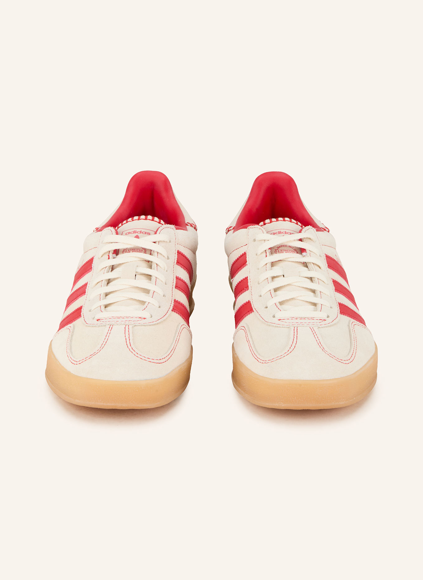 adidas Originals Sneaker GAZELLE INDOOR: CREME/ ROT