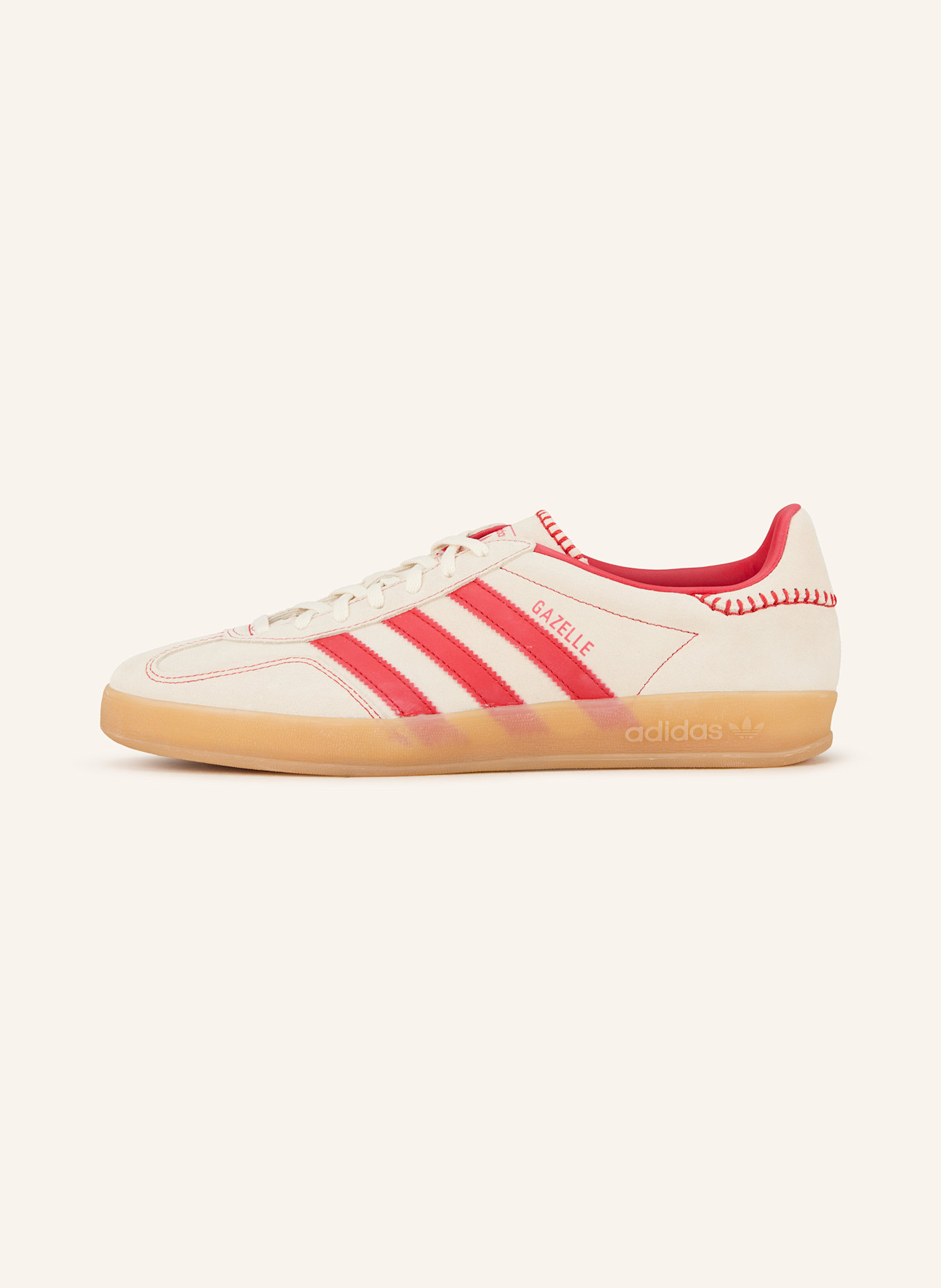 adidas Originals Sneaker GAZELLE INDOOR: CREME/ ROT