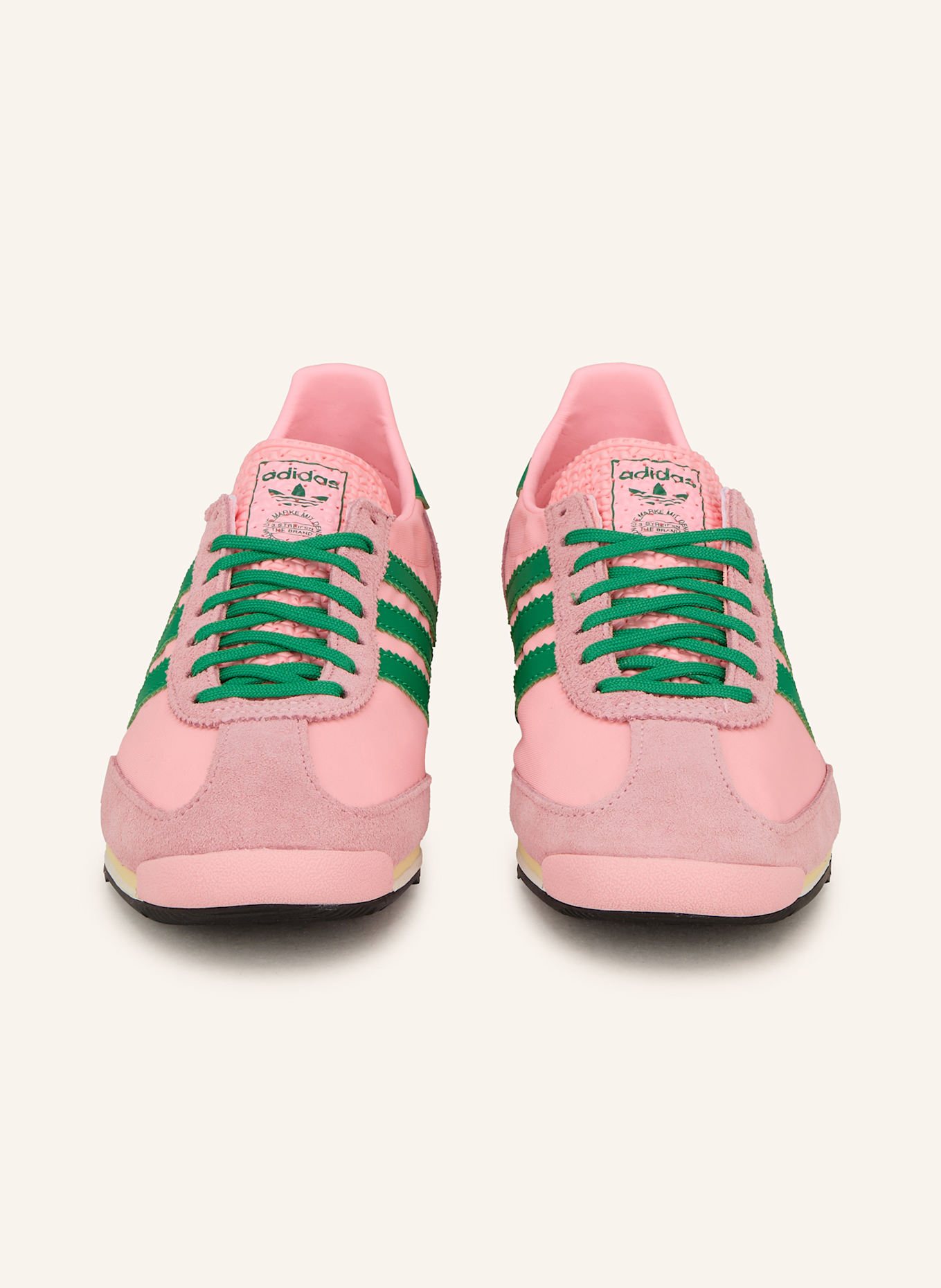adidas Originals Sneaker SL 72 OG: ROSA/ GRÜN