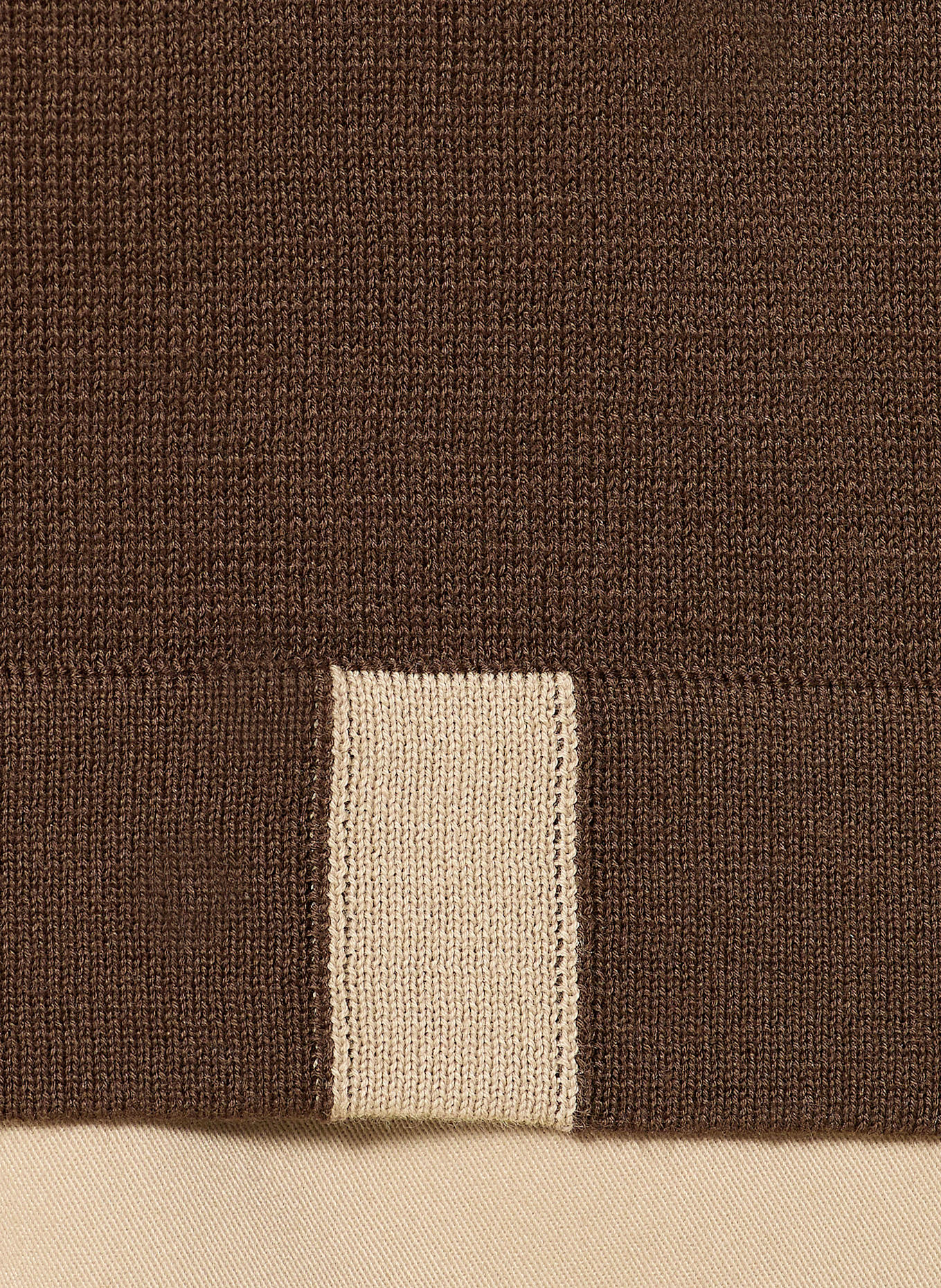 MOS MOSH Gallery Strickshirt MMGJUSTIN: DUNKELBRAUN