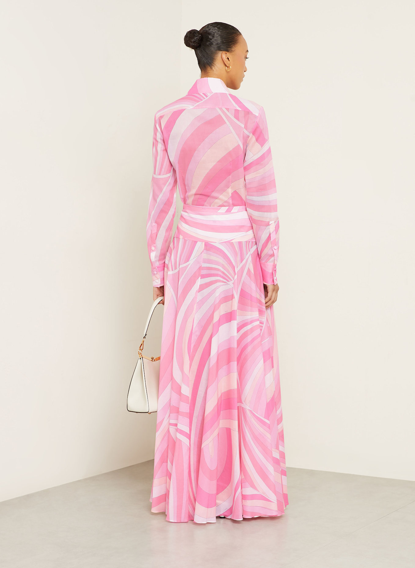 PUCCI Skirt: PINK / WHITE