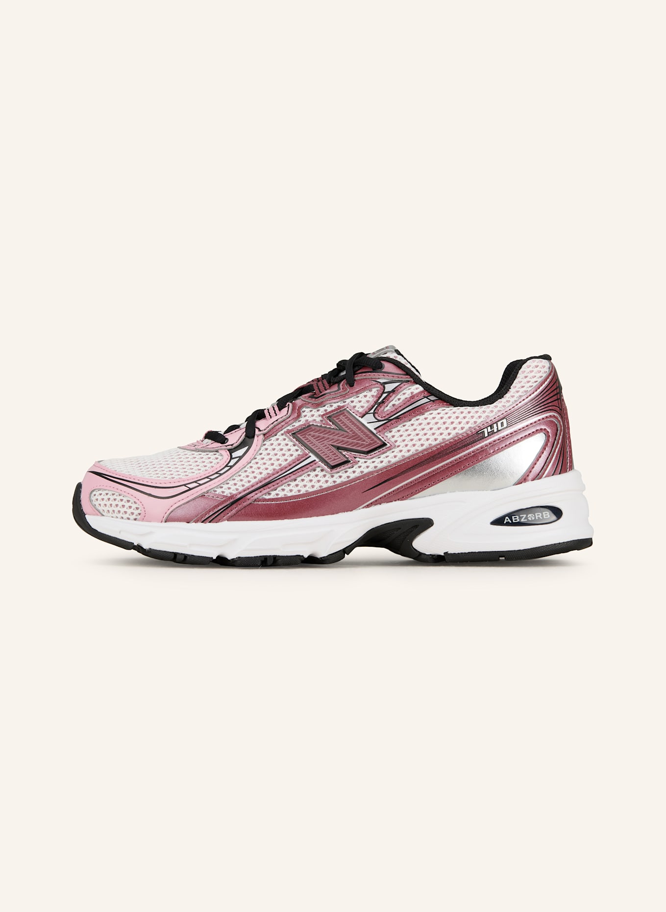 new balance Sneaker 740: ALTROSA/ ROSÉ/ WEISS