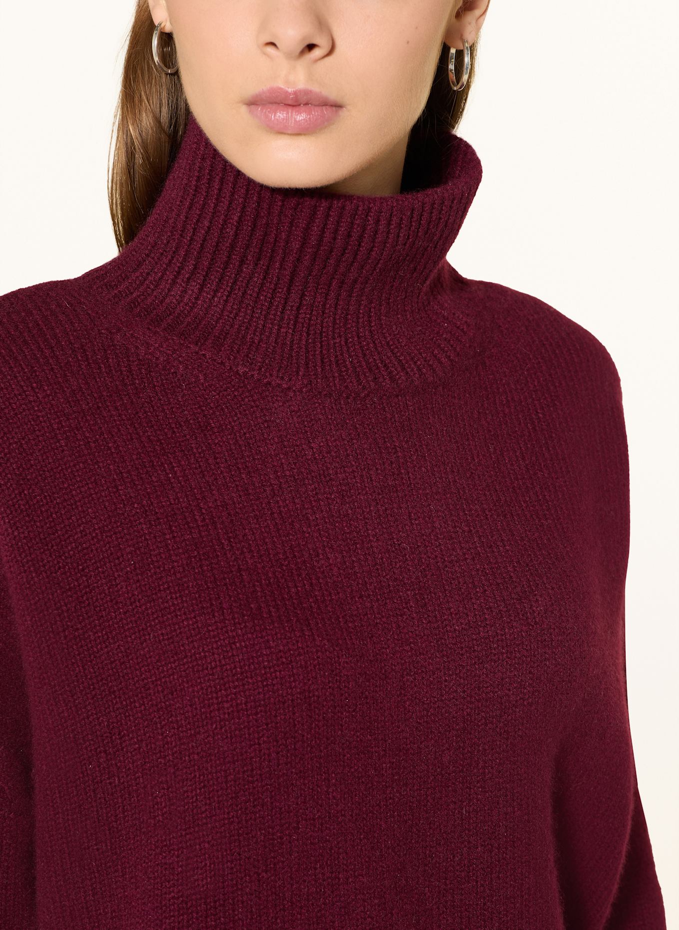 darling harbour Cashmere-Pullover: BORDEAUX