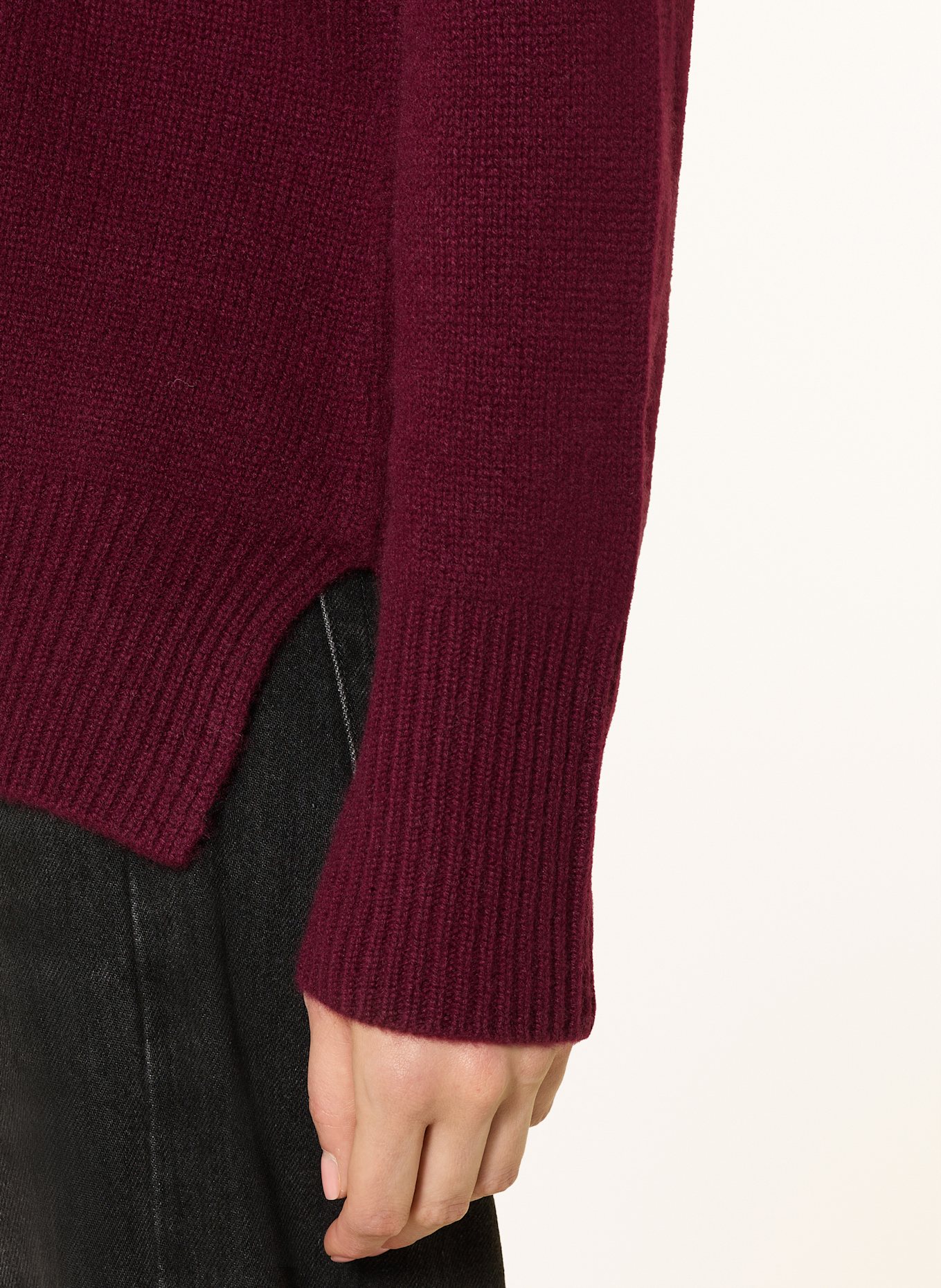 darling harbour Cashmere-Pullover: BORDEAUX