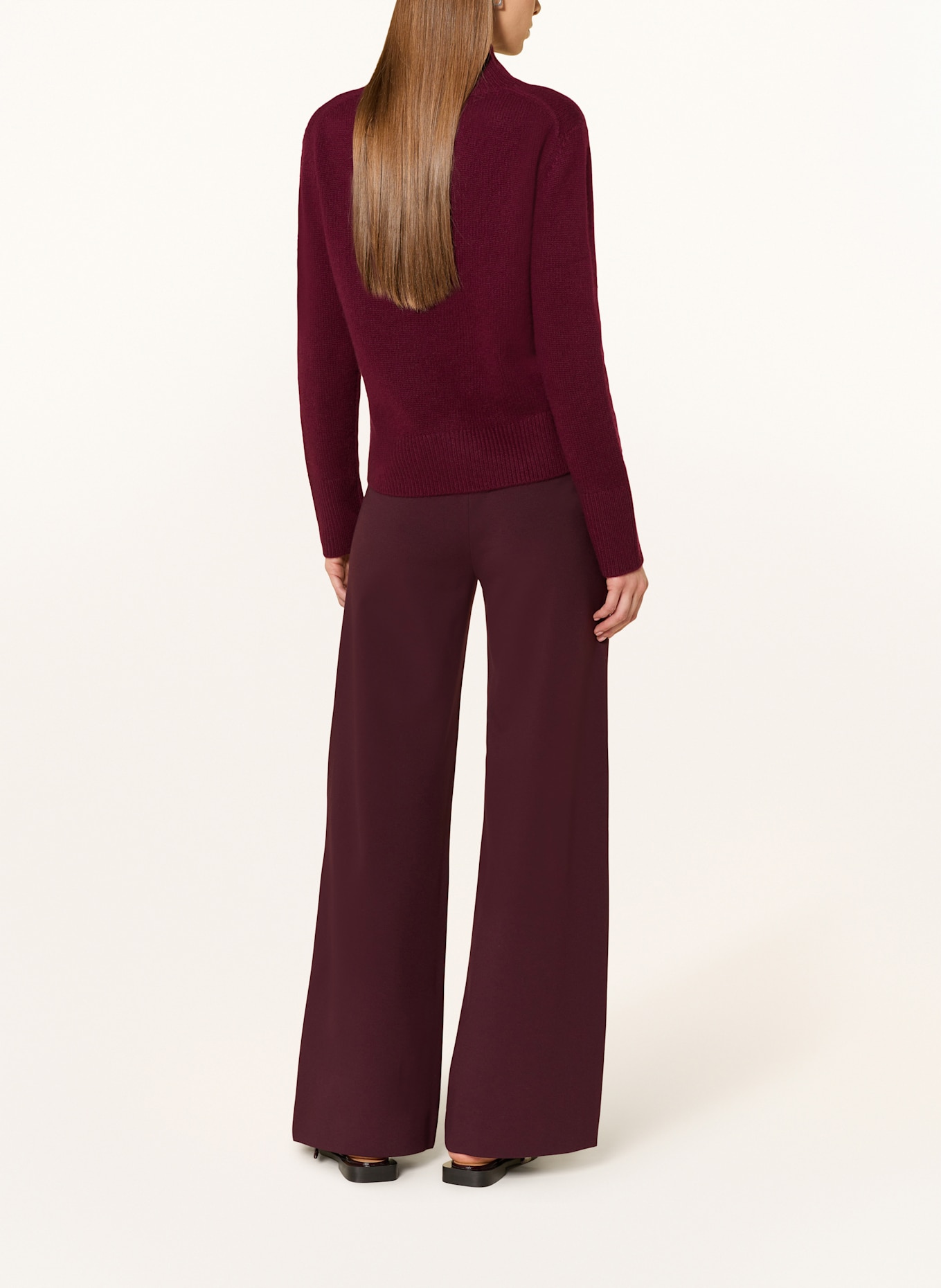 darling harbour Cashmere-Pullover: BORDEAUX