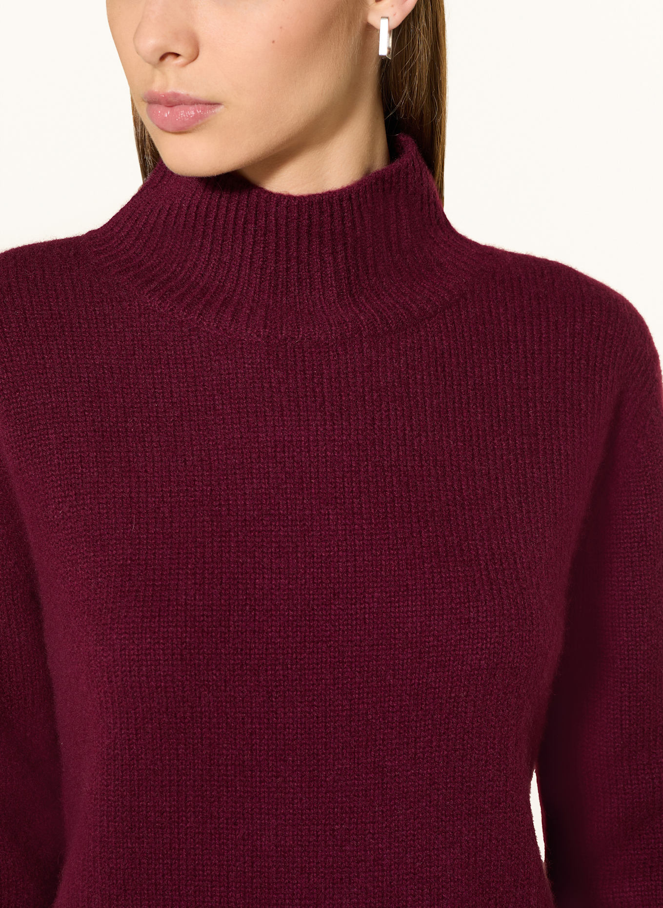 darling harbour Cashmere-Pullover: BORDEAUX