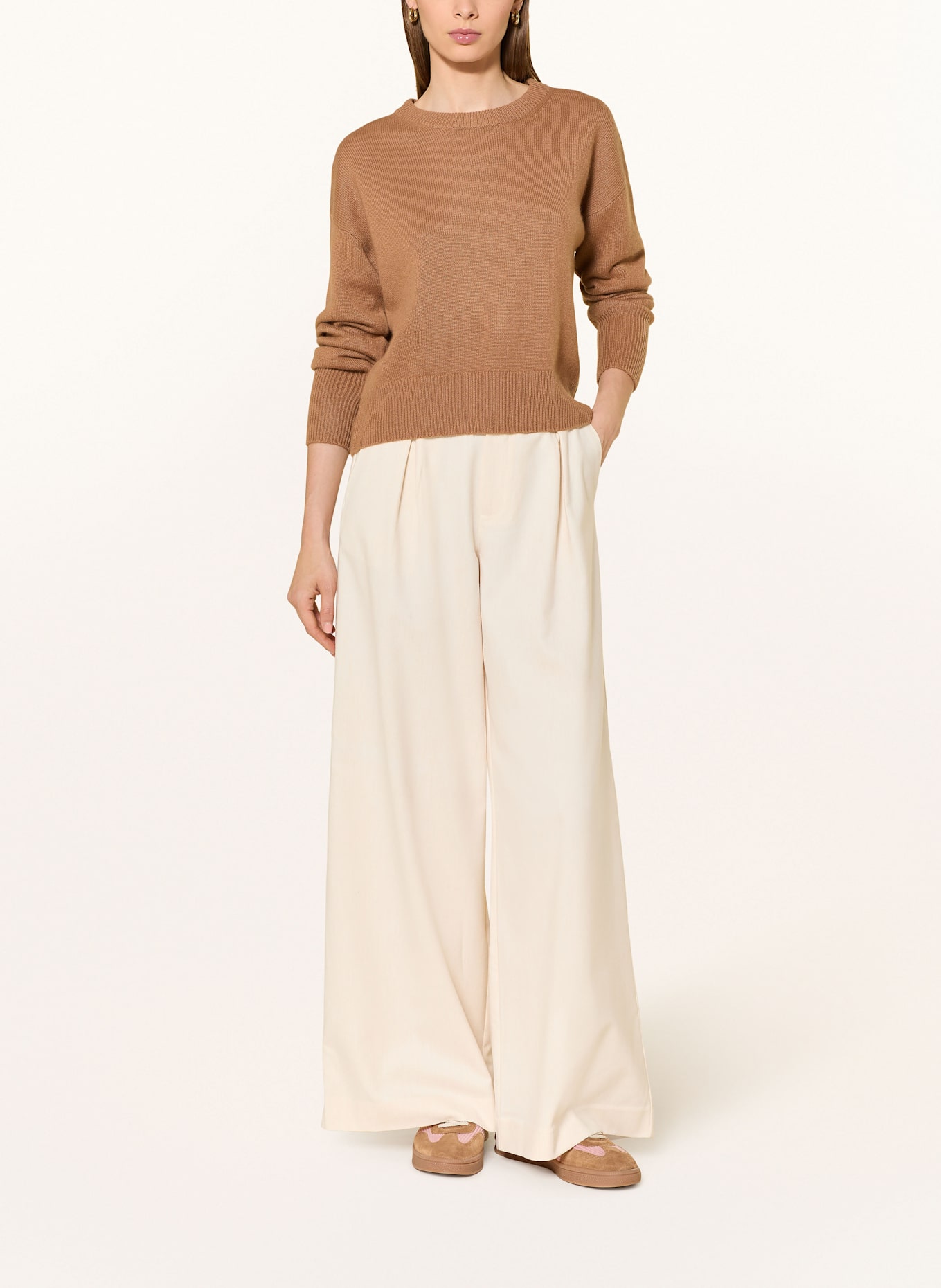 darling harbour Cashmere-Pullover: CARAMEL