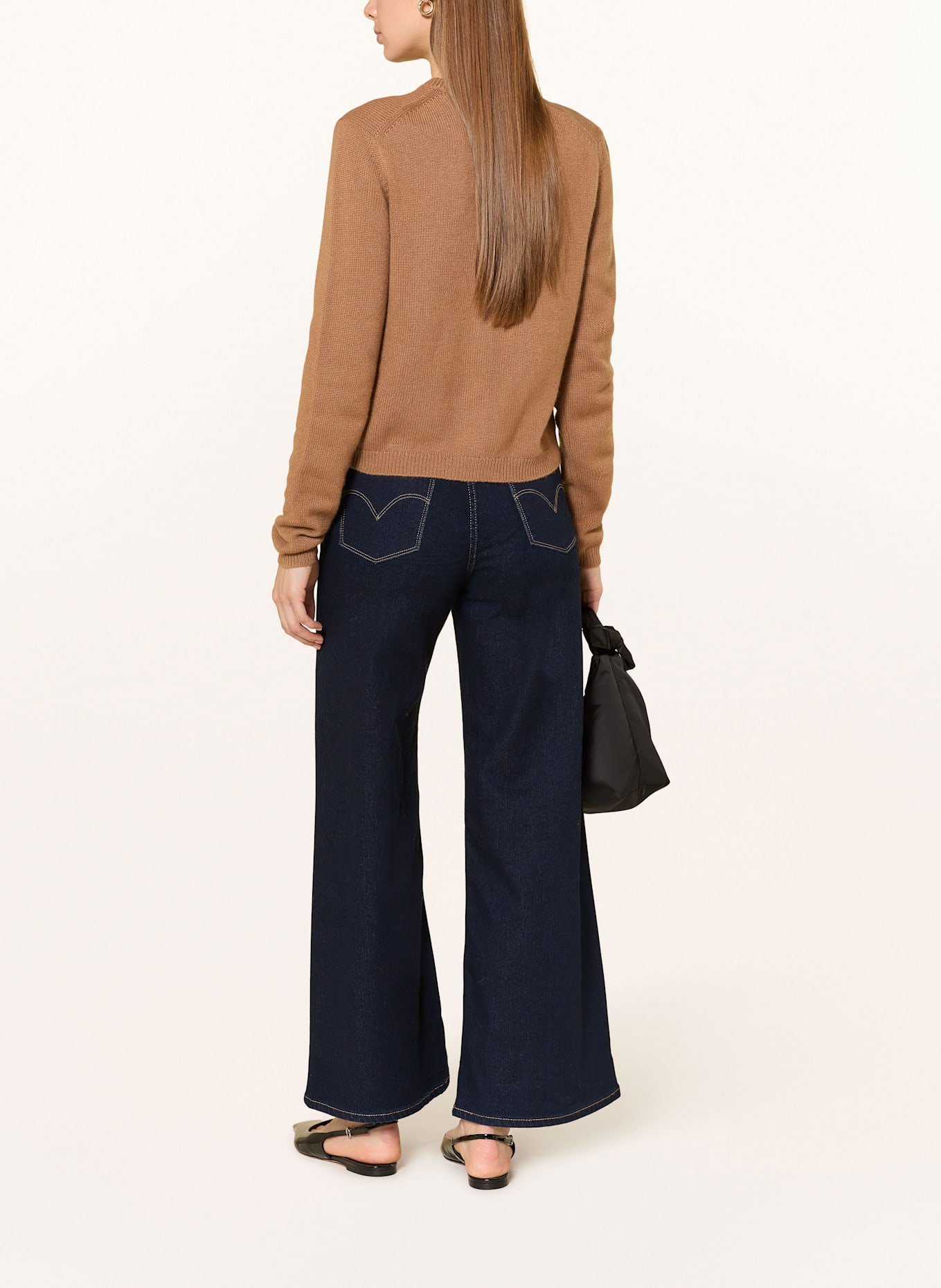 darling harbour Kardigan z kaszmiru: CARAMEL