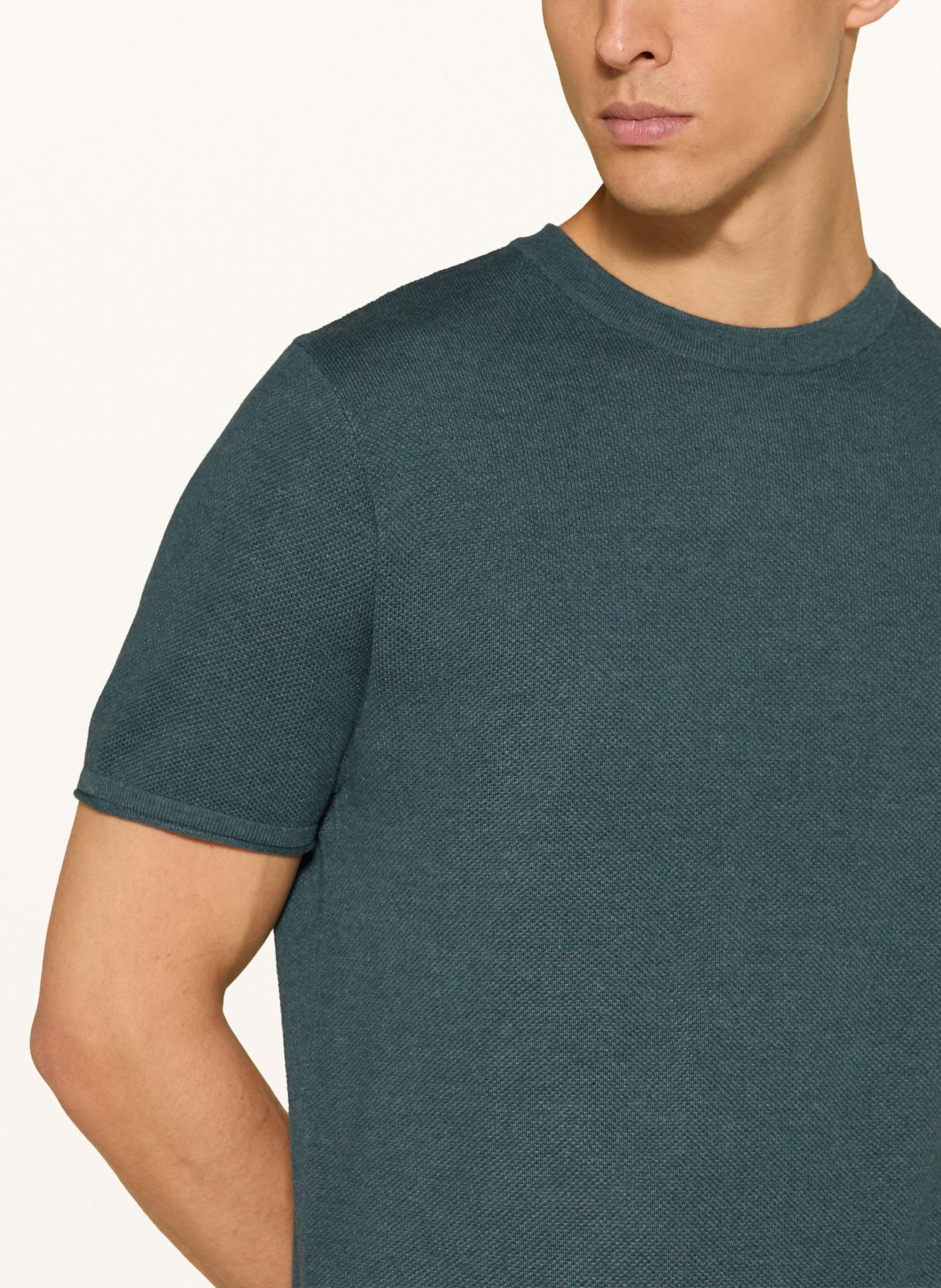 COLOURS & SONS Piqué-Shirt: DUNKELGRÜN