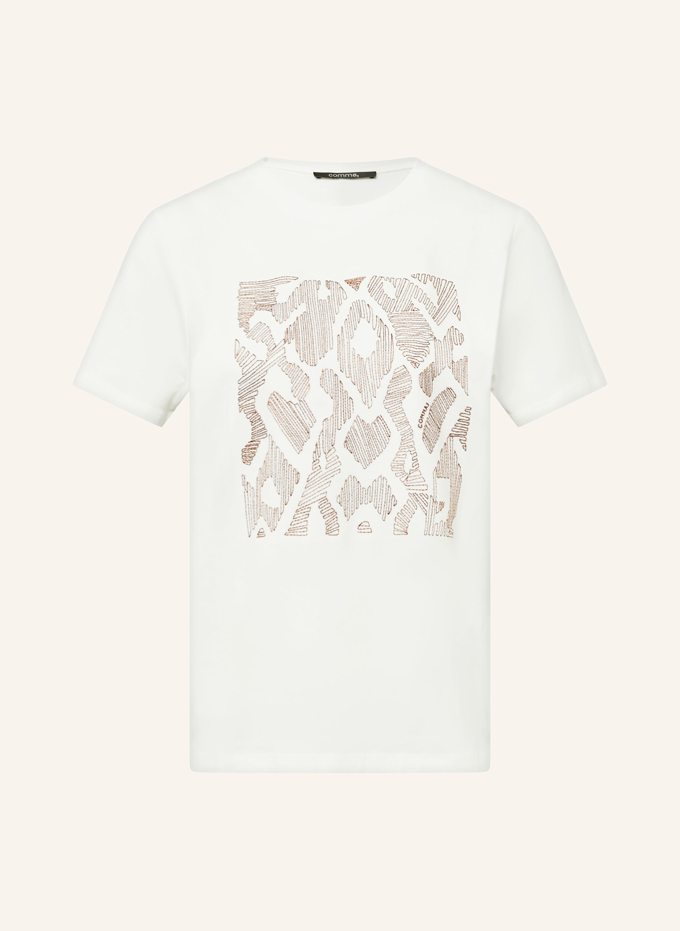 comma Tričko: BÍLÁ