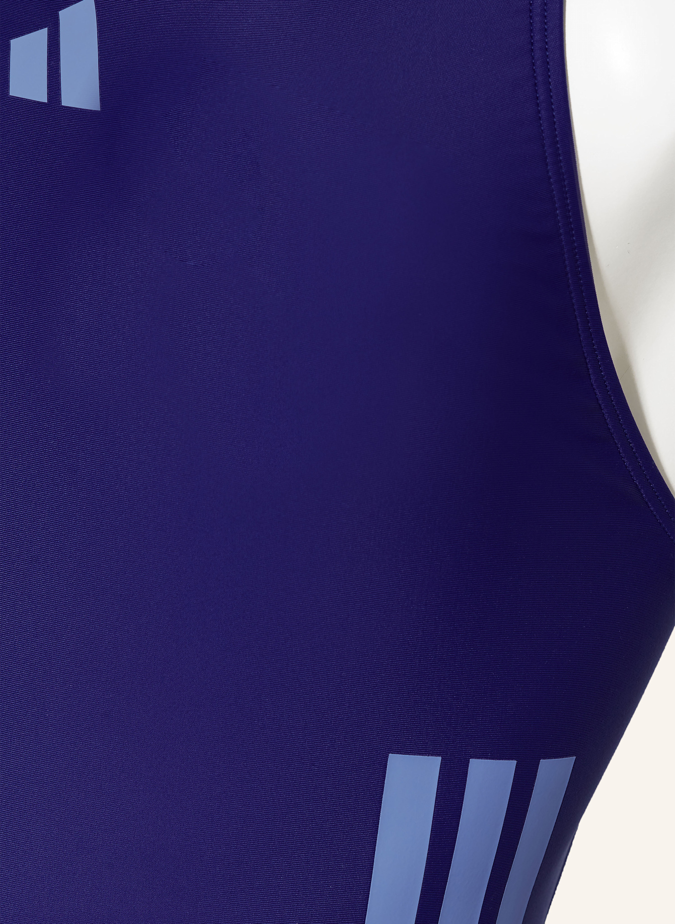 adidas Badeanzug 3-STREIFEN C-BACK: BLAU / HELLBLAU