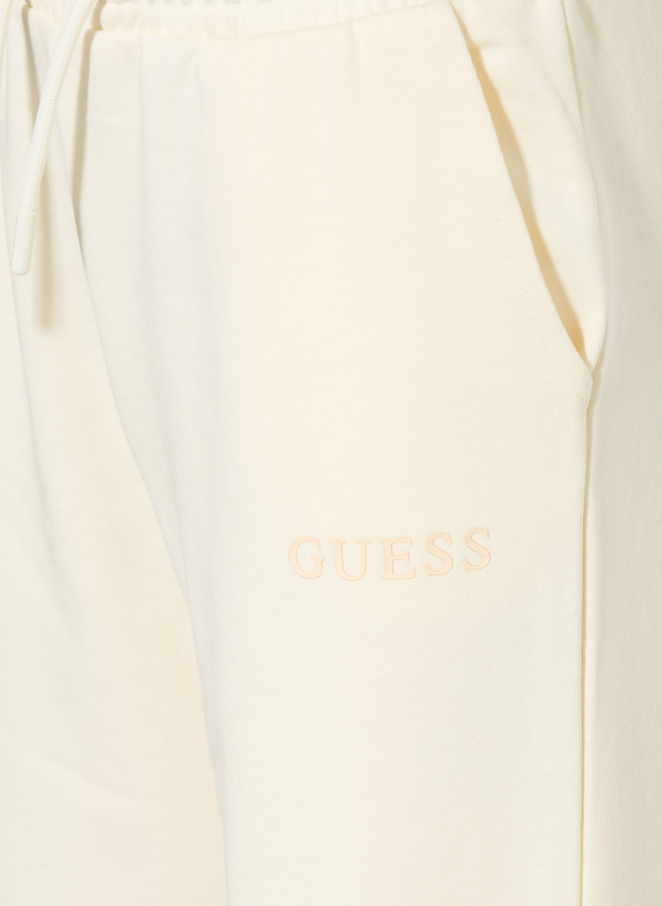 GUESS Sweatpants: ECRU
