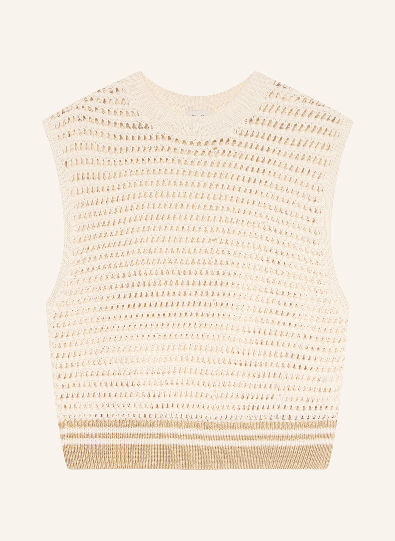 DRYKORN Stricktop OFELY: ECRU/ BEIGE