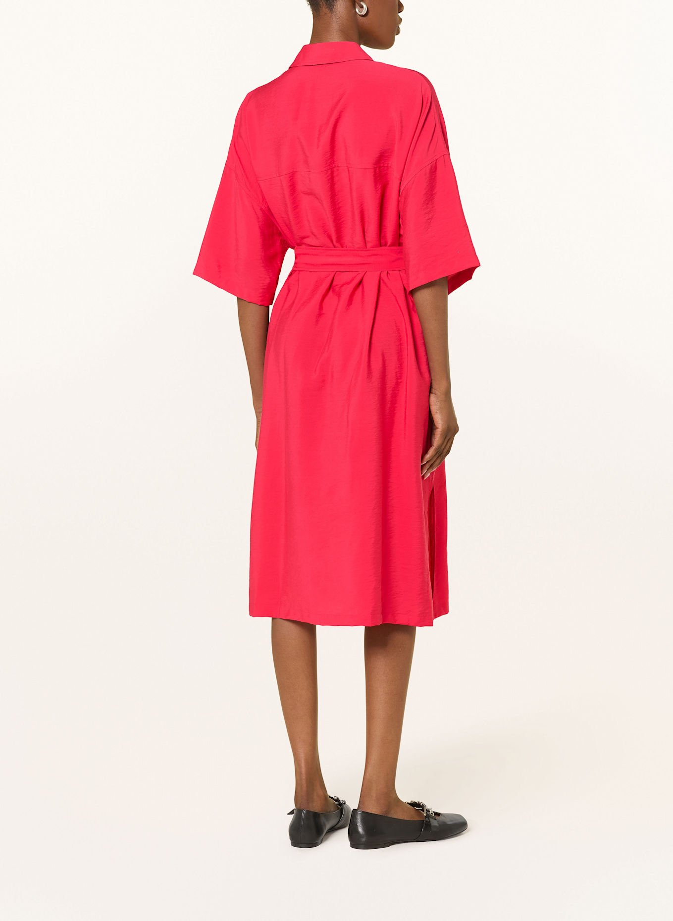 DRYKORN Hemdblusenkleid RINI: ROT