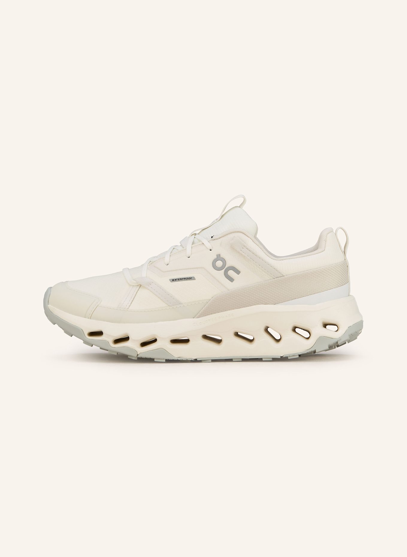 On Wanderschuhe CLOUDHORIZON: WEISS / SILBER