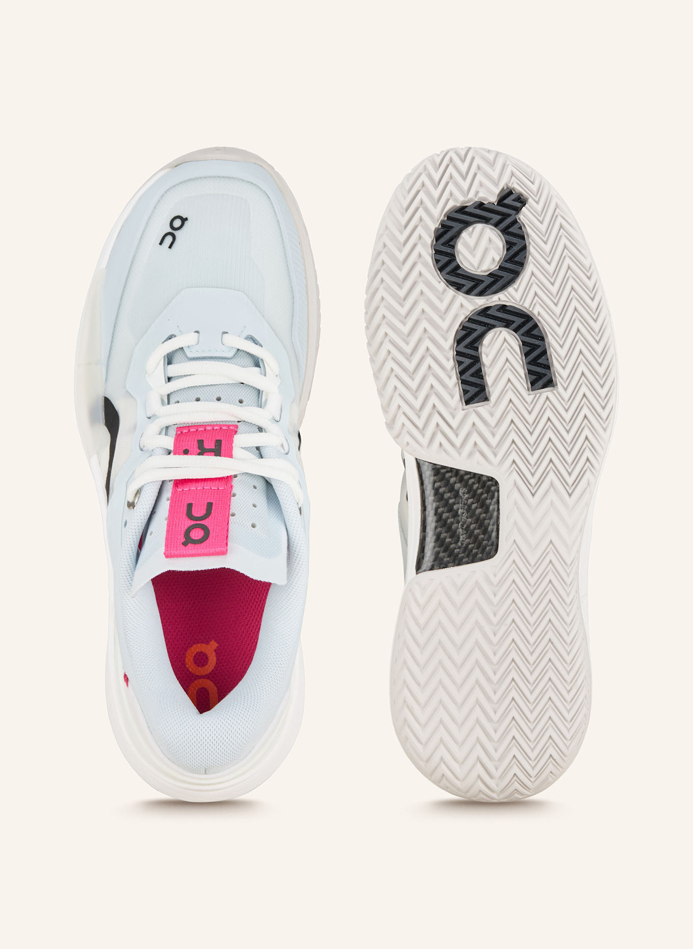 On Tennisschuhe THE ROGER PRO 2: WEISS / TÜRKIS