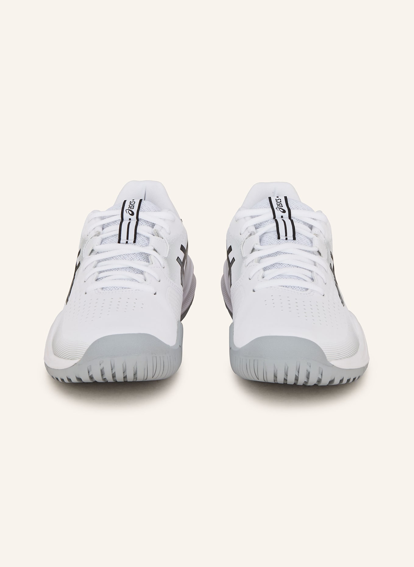 ASICS Tennisschuhe GEL-CHALLENGER 15: WEISS / SCHWARZ