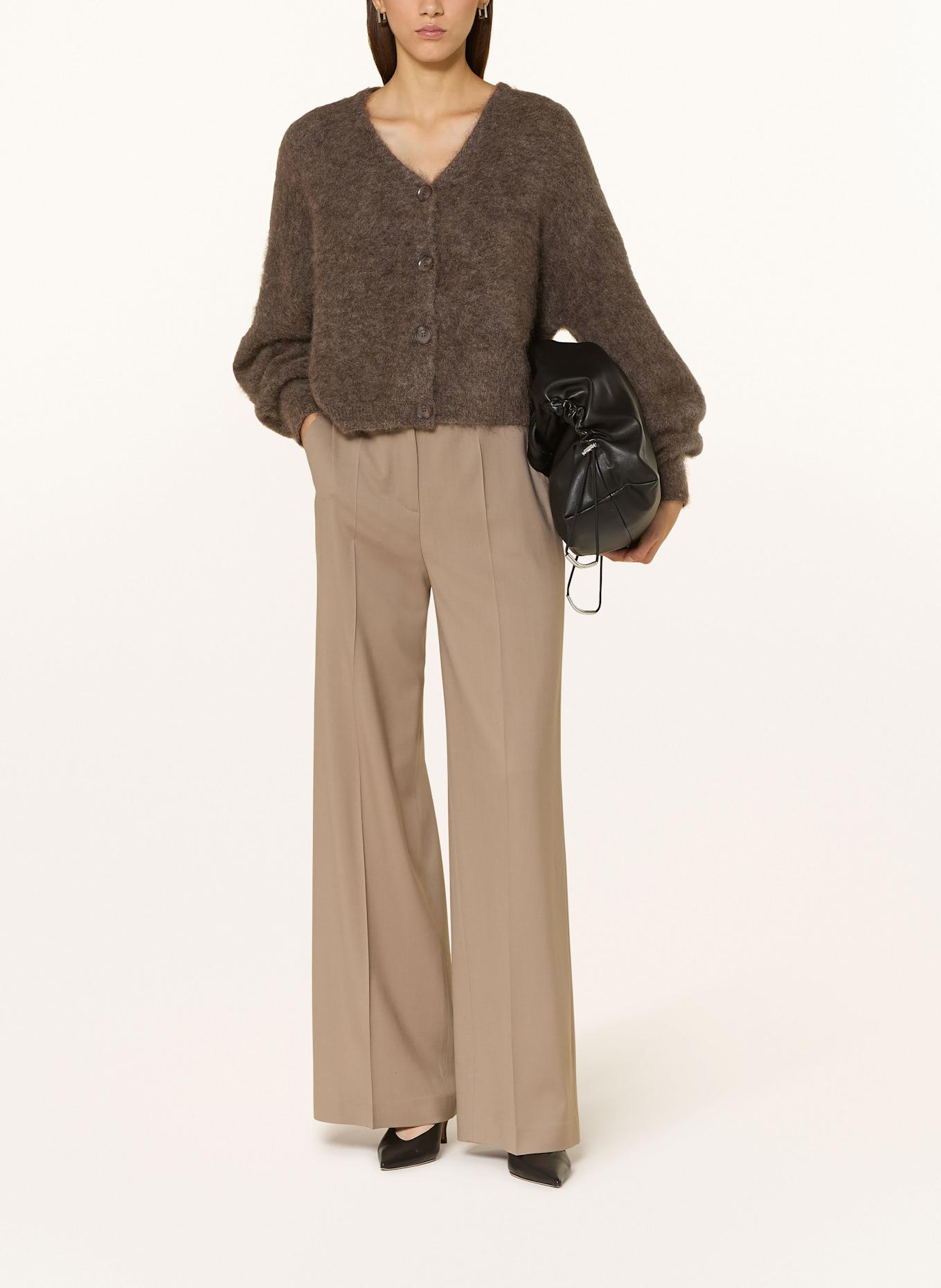 GESTUZ Strickjacke GZDEBBIE mit Mohair: BRAUN