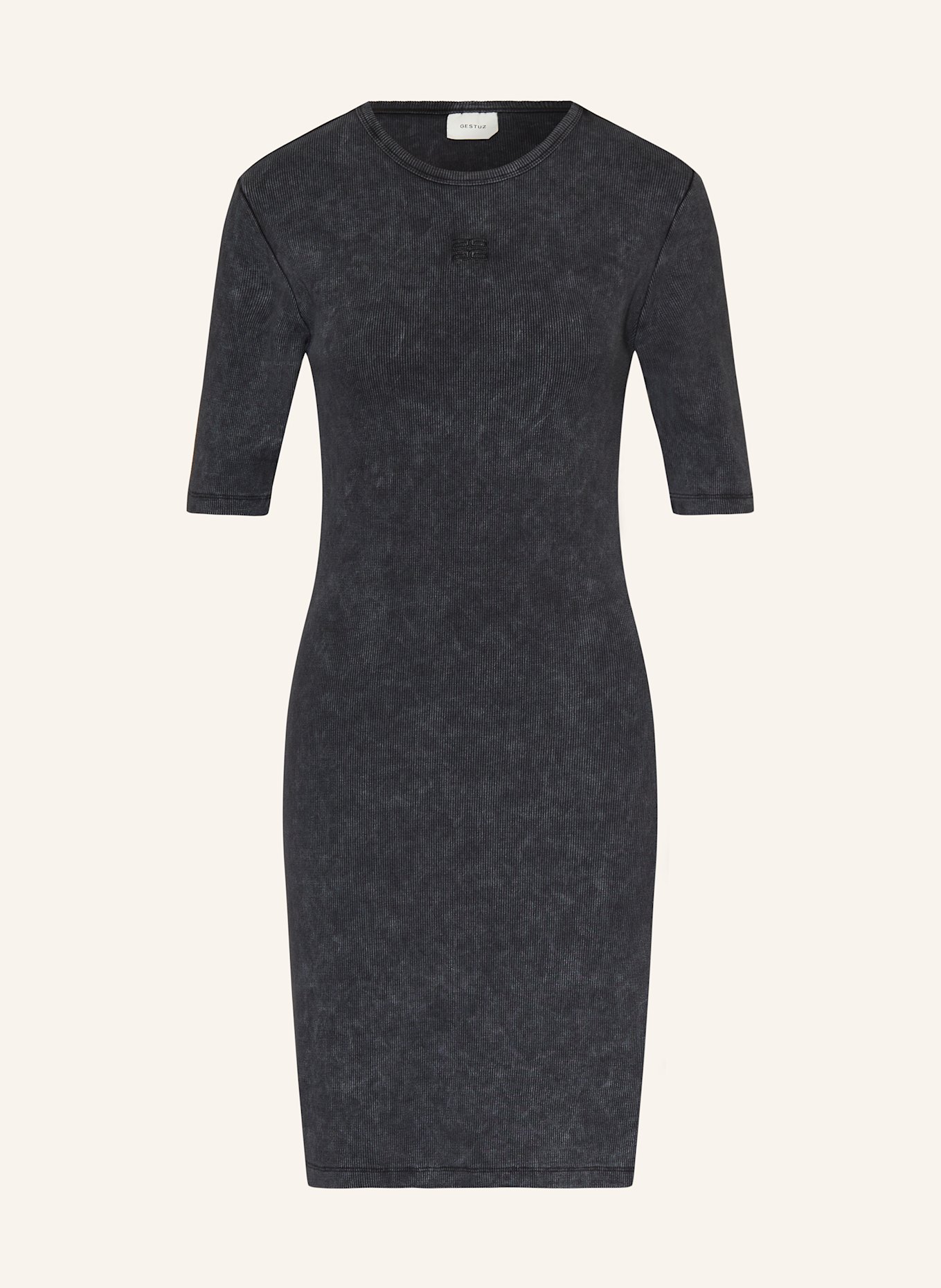 GESTUZ Jerseykleid GZDREW: DUNKELGRAU