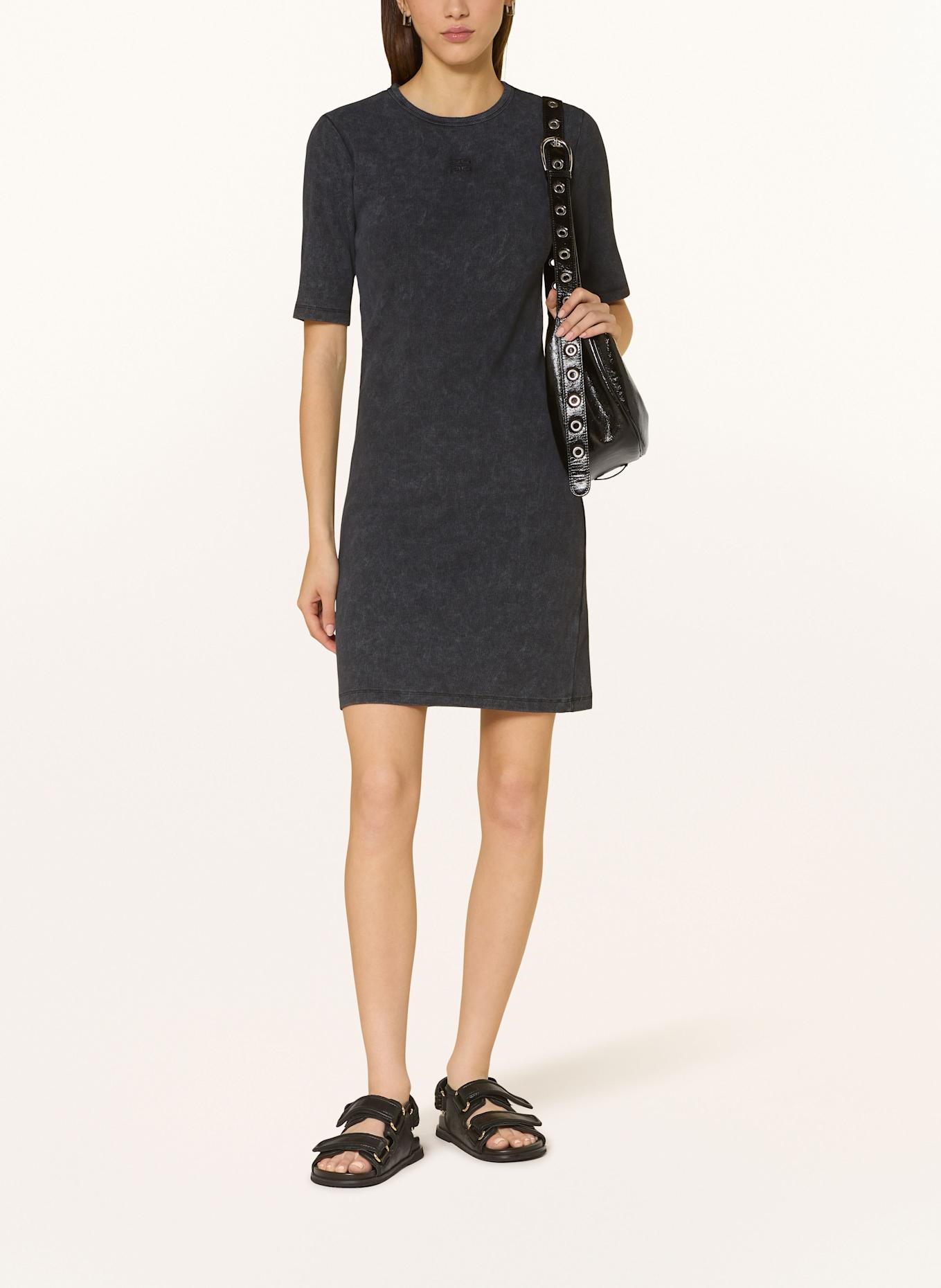 GESTUZ Jerseykleid GZDREW: DUNKELGRAU