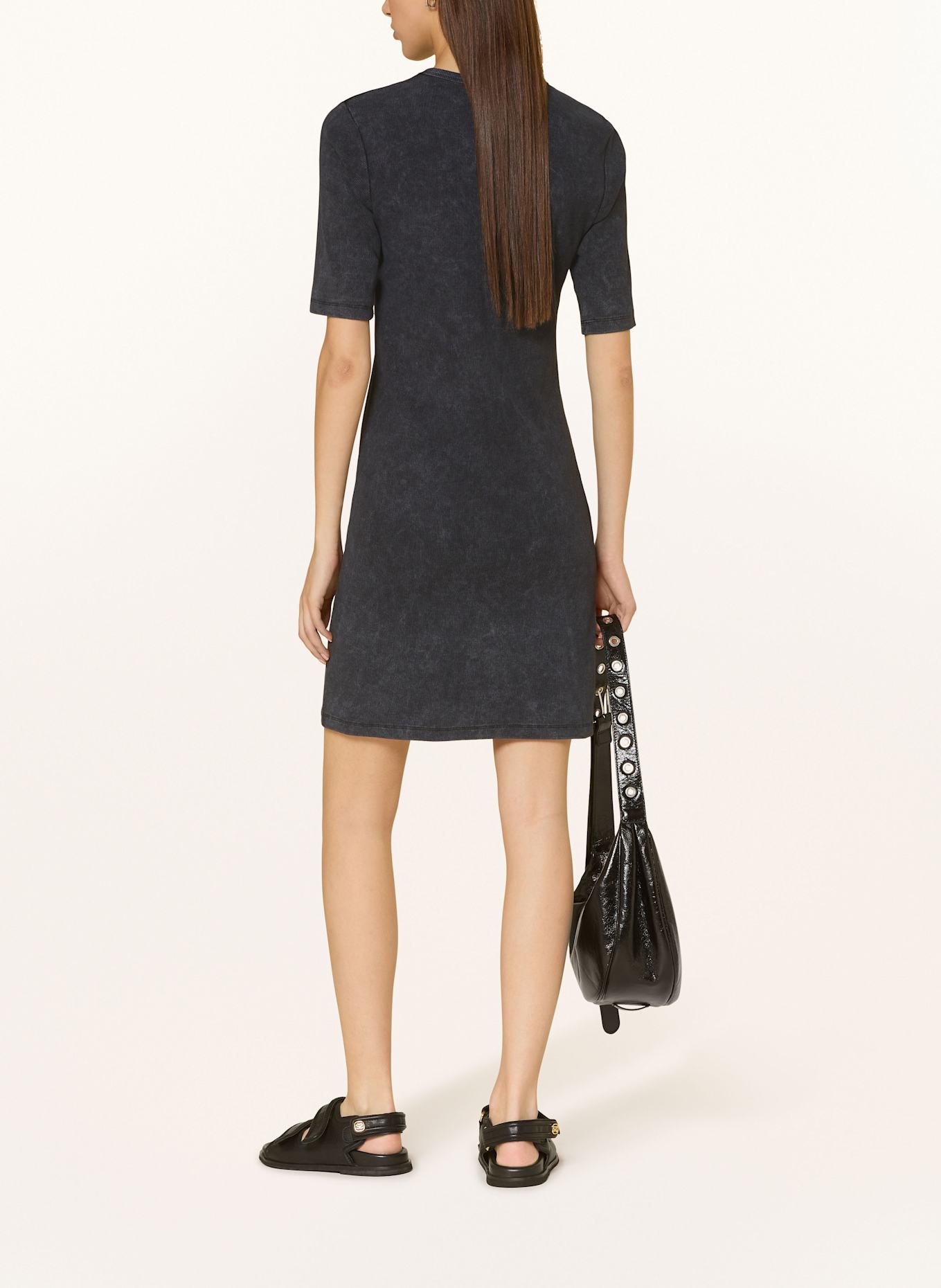 GESTUZ Jerseykleid GZDREW: DUNKELGRAU