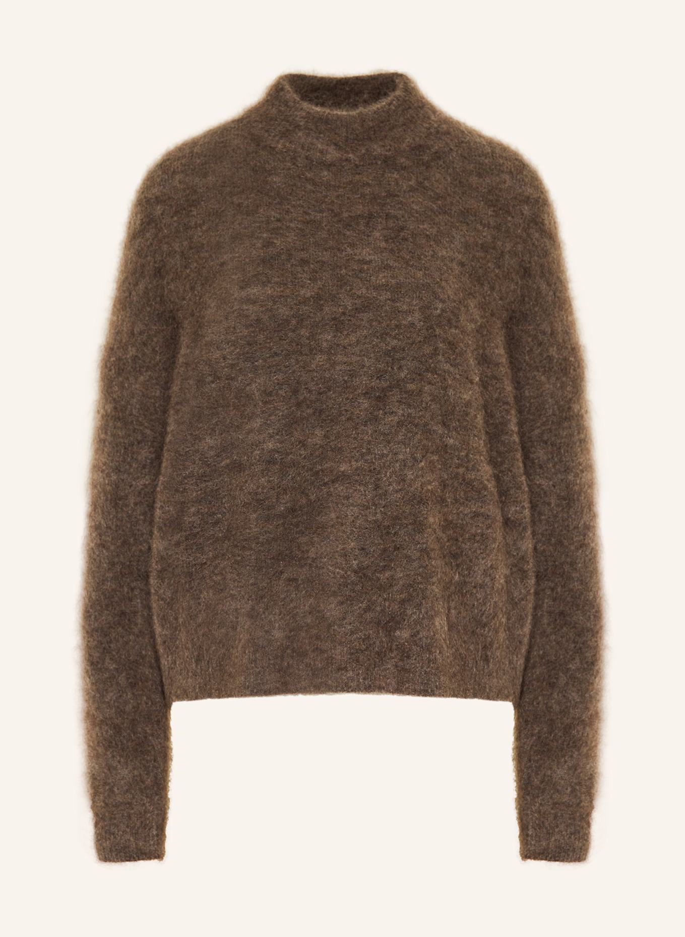 GESTUZ DEBBIEGZ sweater with mohair: BROWN