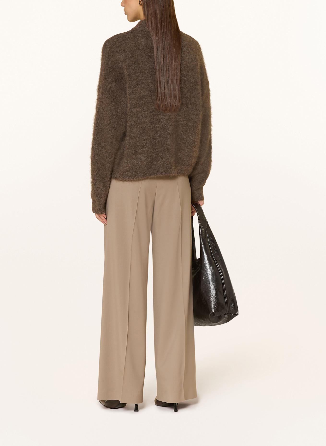 GESTUZ DEBBIEGZ sweater with mohair: BROWN