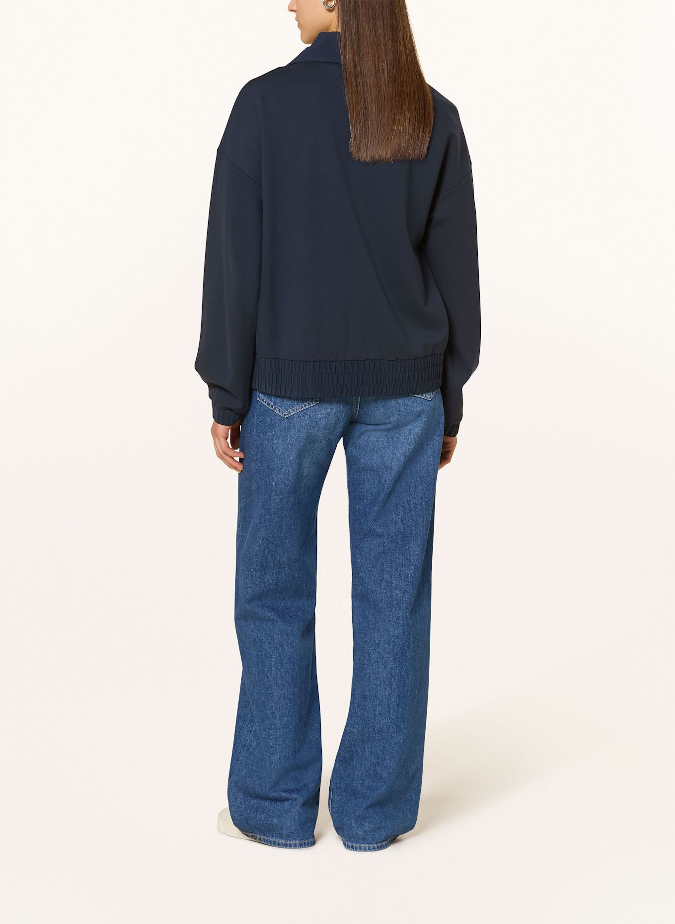 BOGNER Jersey-Blouson ADRIENNE: DUNKELBLAU