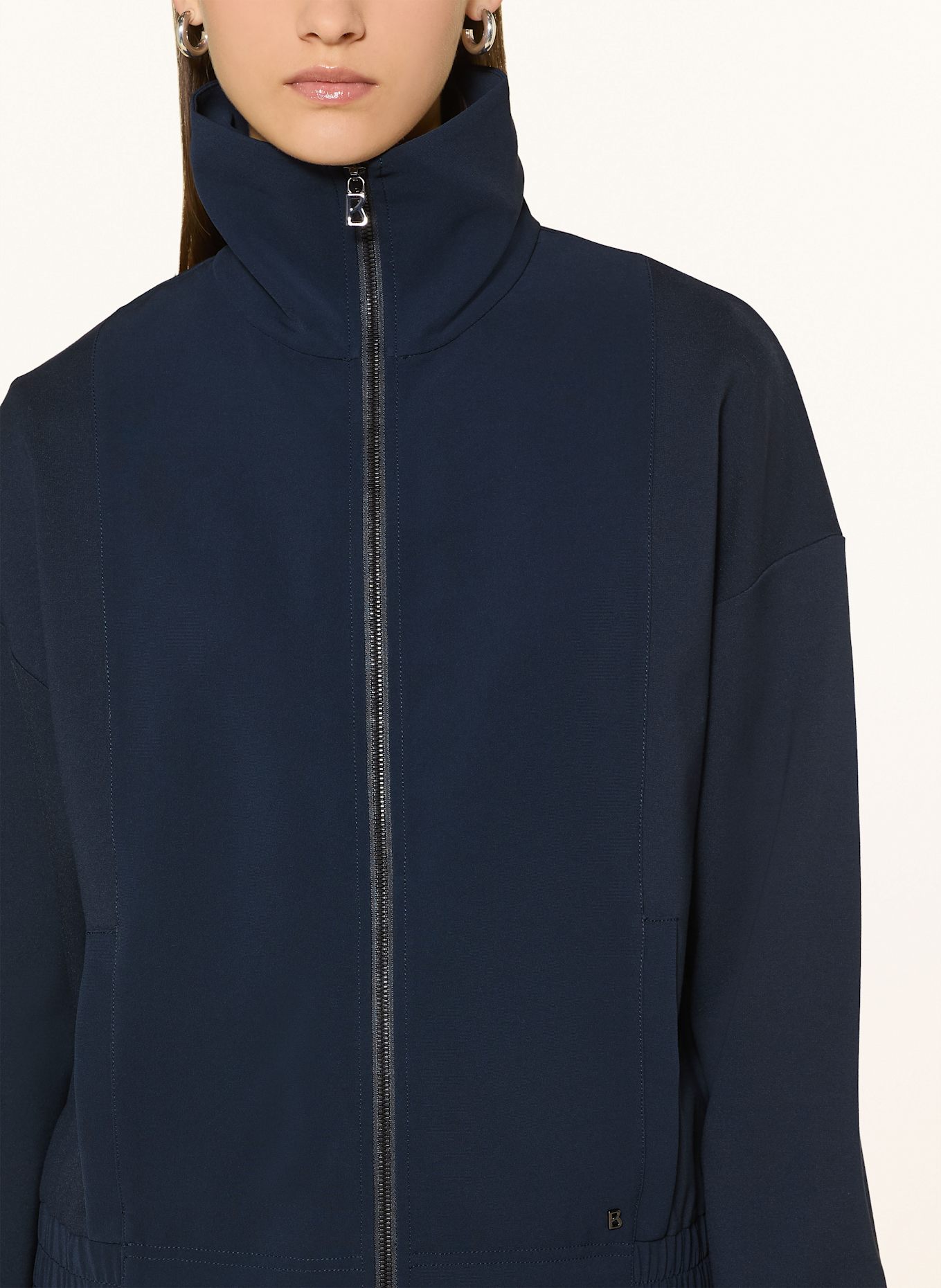 BOGNER Jersey-Blouson ADRIENNE: DUNKELBLAU