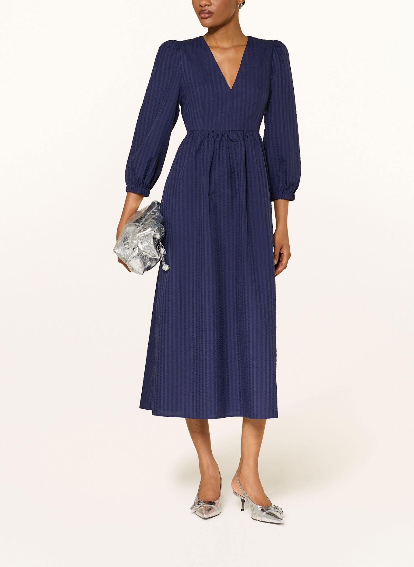 BAUM UND PFERDGARTEN Kleid AIMEE: DUNKELBLAU