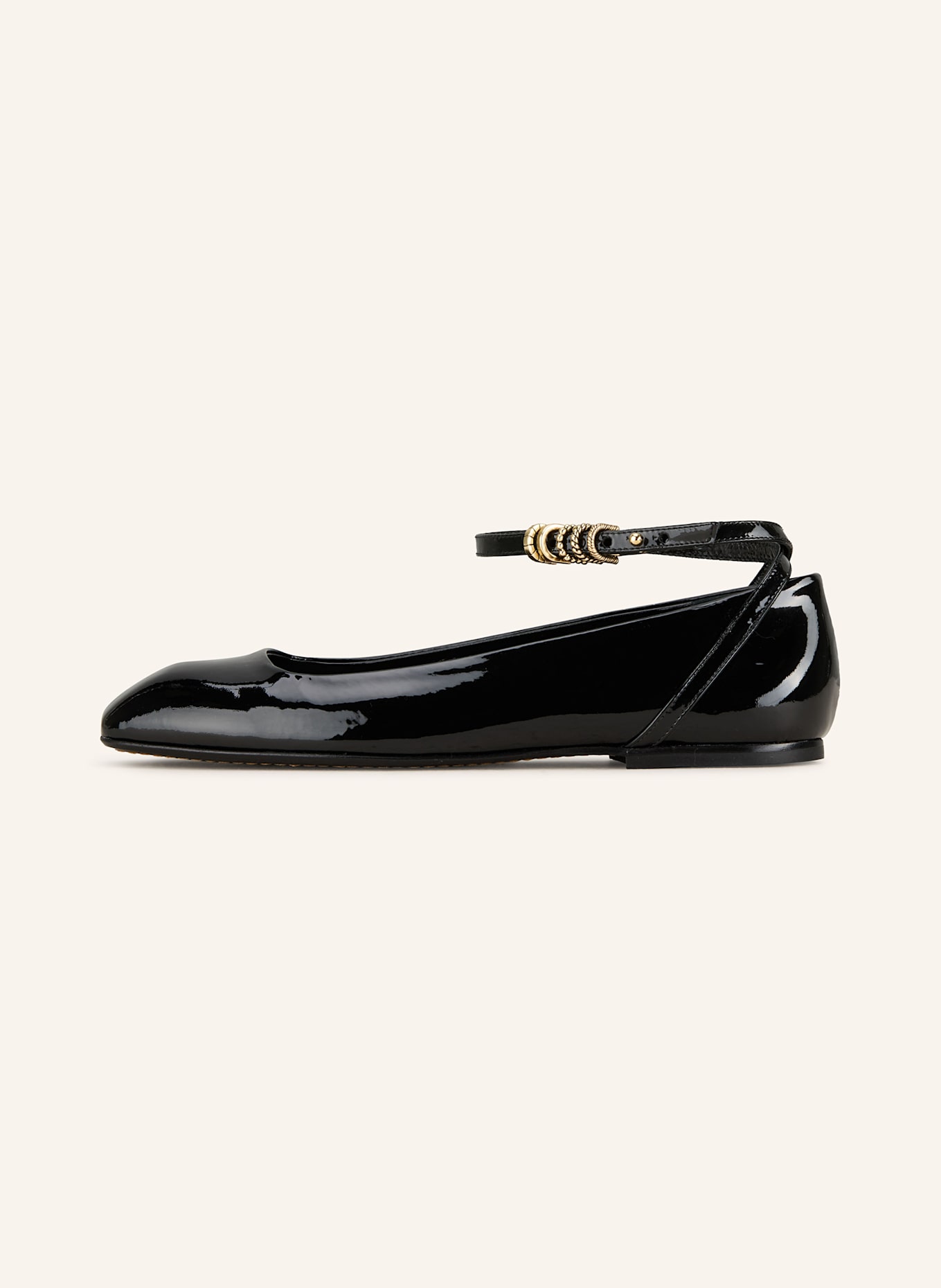 DOROTHEE SCHUMACHER Ballerinas GLOSSY SHINE: SCHWARZ