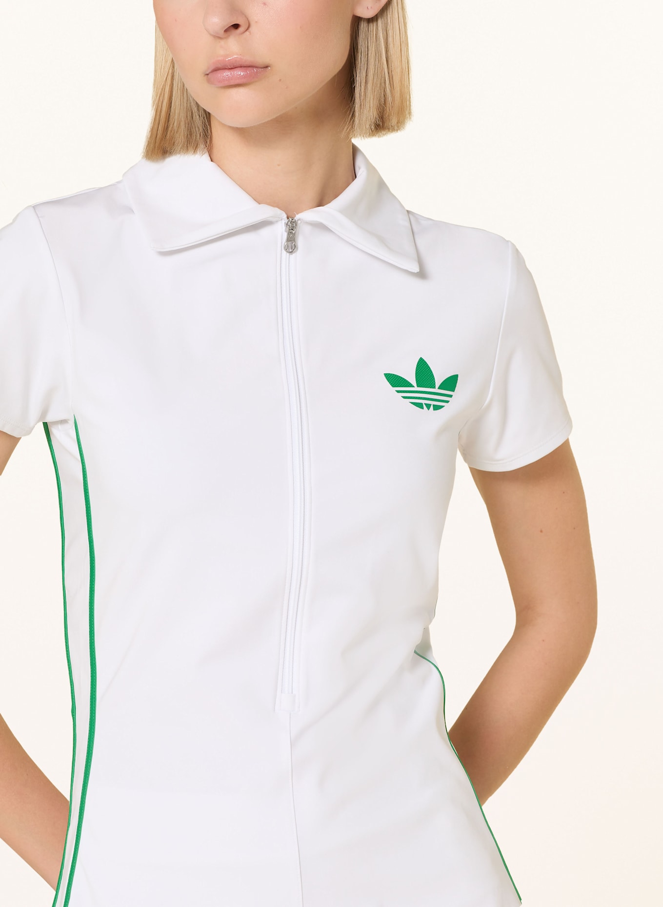 adidas Jumpsuit TENNIS CLIMACOOL: WEISS/ GRÜN