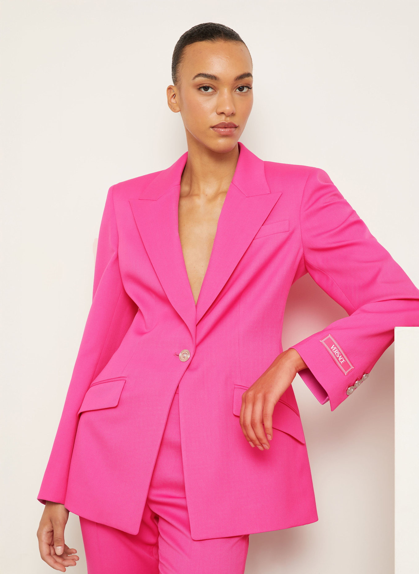 VERSACE Blazer: PINK