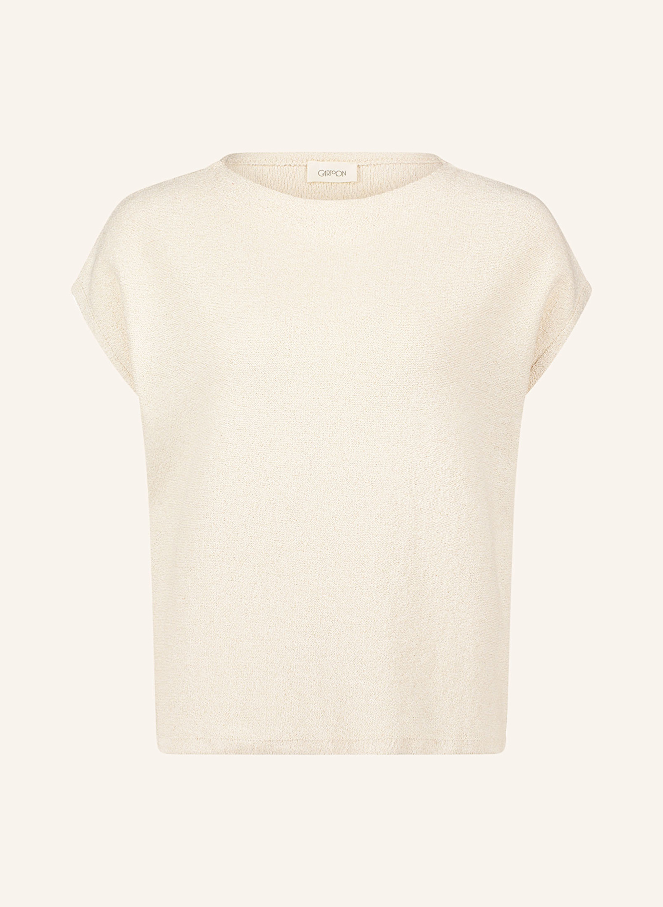 CARTOON Strickshirt: CREME