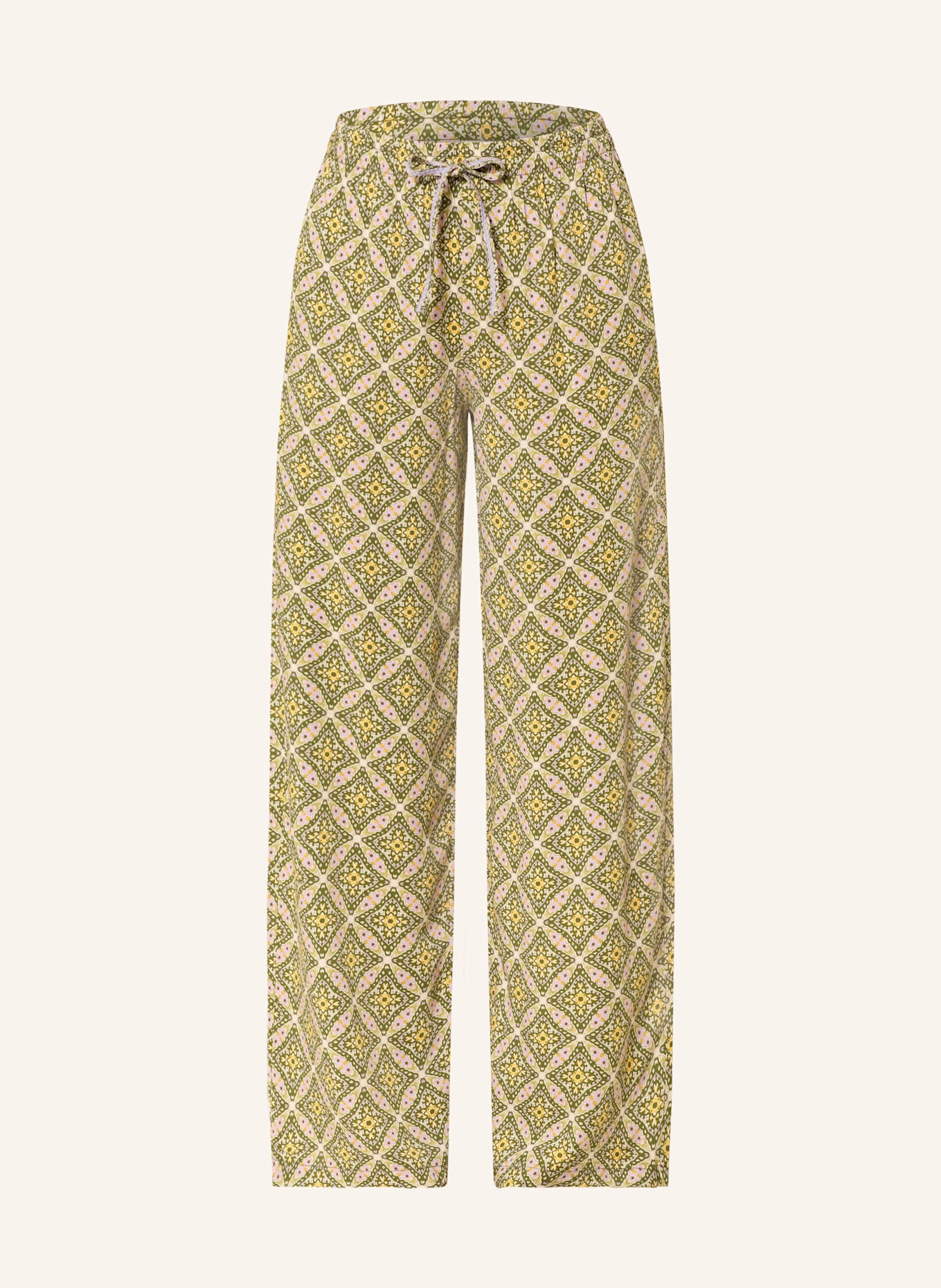 CARTOON Wide leg trousers: Tommy Jeans Essential Pantoletten Blau