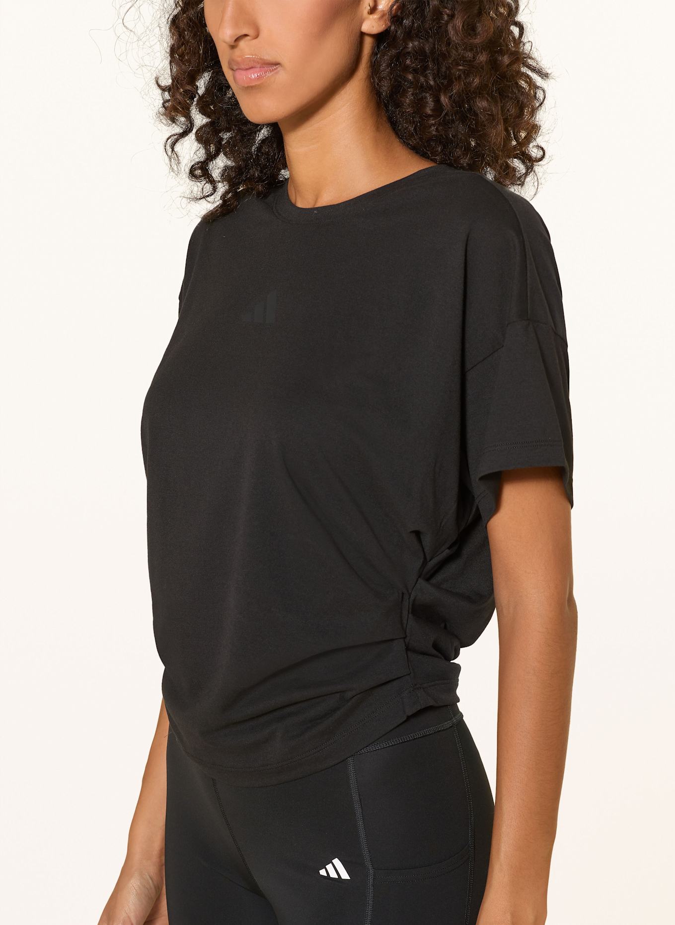 adidas T-Shirt POWER: SCHWARZ