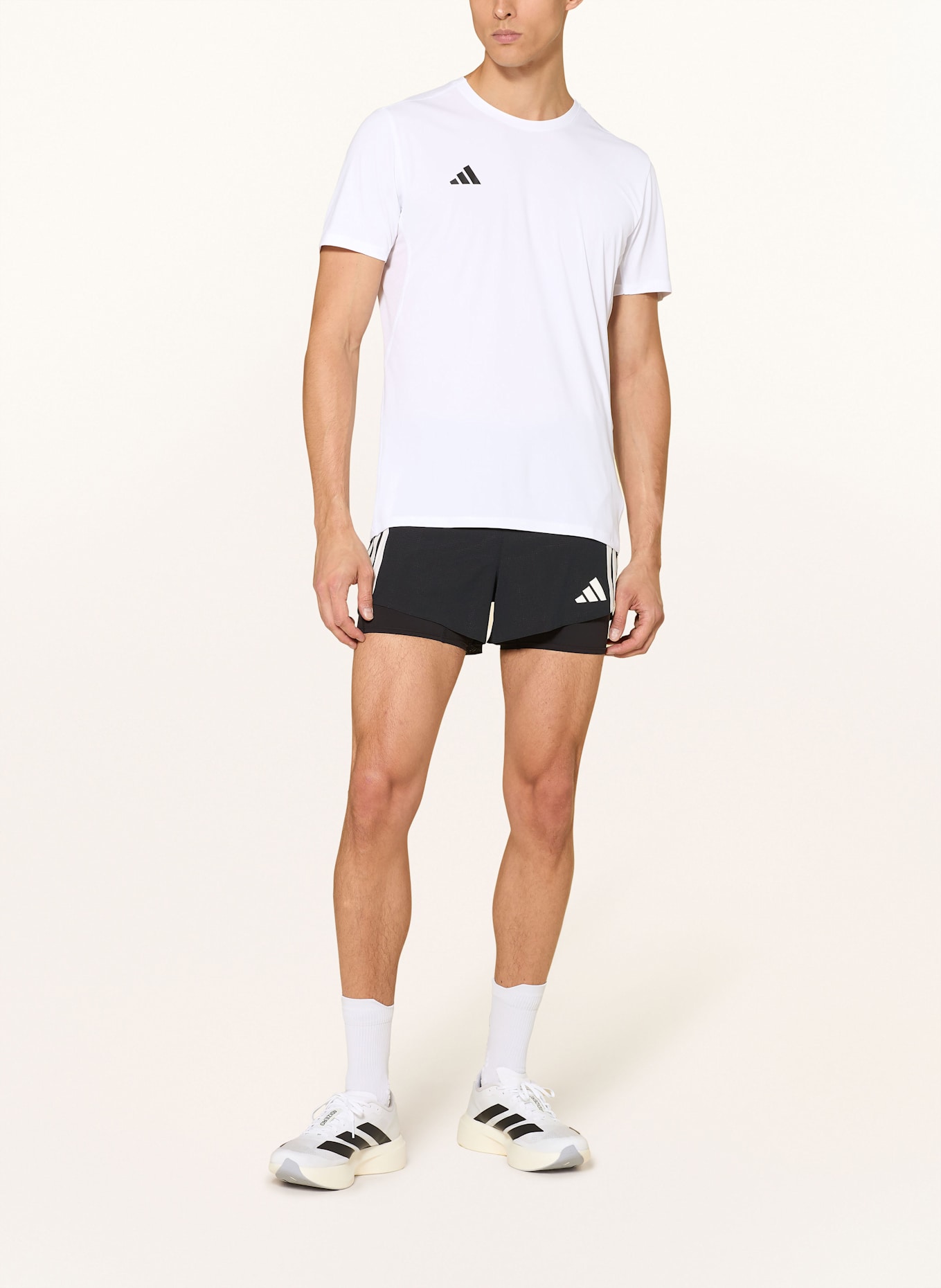 adidas Laufshirt ADIZERO ESSENTIALS RUNNING: WEISS