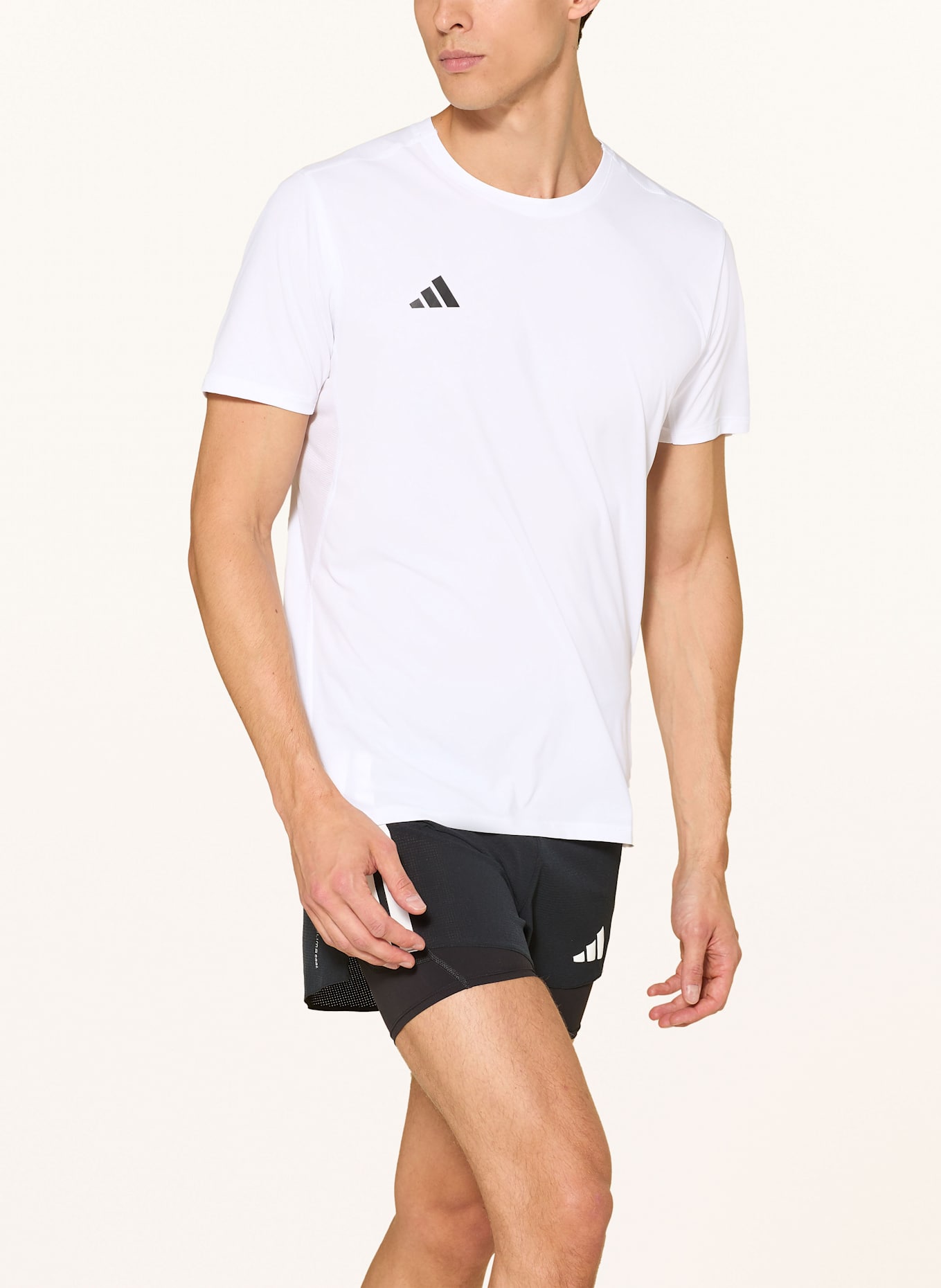 adidas Laufshirt ADIZERO ESSENTIALS RUNNING: WEISS