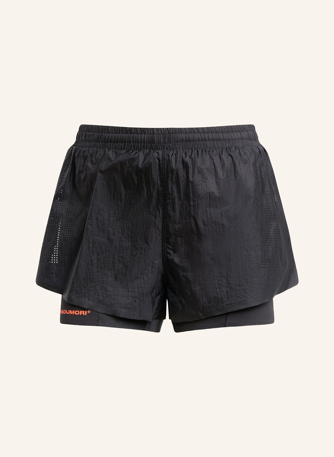 adidas 2-in-1-Laufshorts ADI365 HERMANOS KOUMORI: SCHWARZ